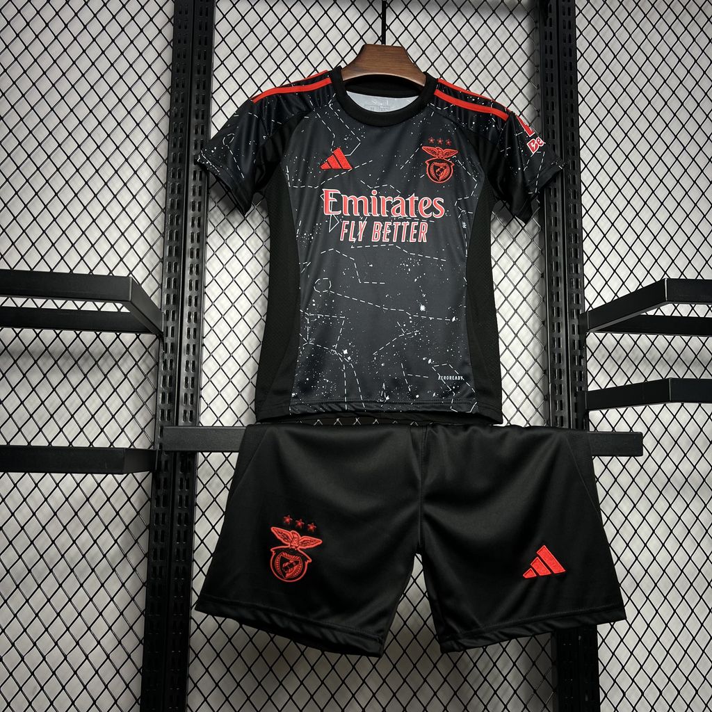 ManixJersey.com | Benfica 24-25 Away Kids Kit -Customize Name, Number and Patch | Worldwide Shipping