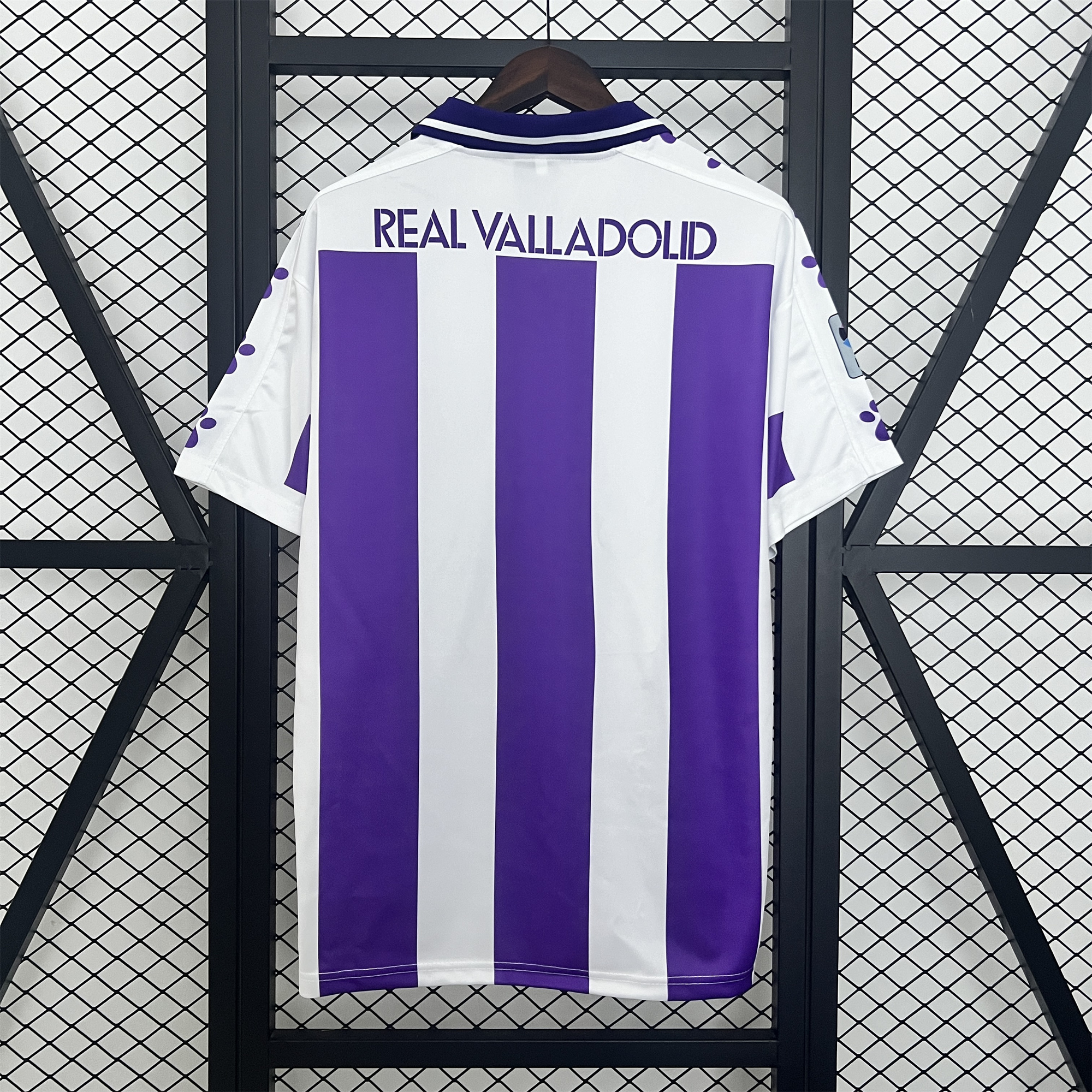 ManixJersey.com | Retro Real Valladolid 1995-96 Home Jersey -Customize Name, Number and Patch | Worldwide Shipping