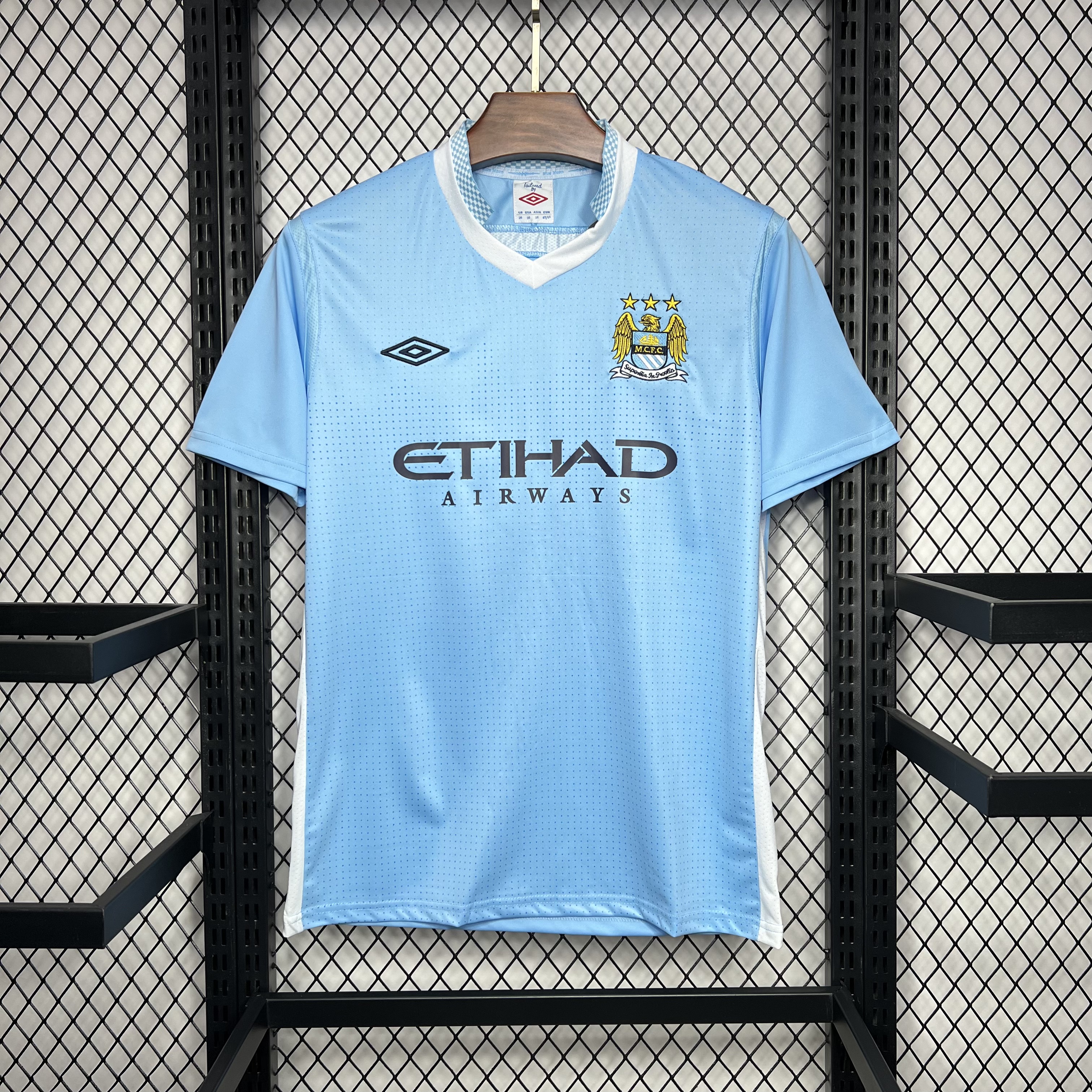 SIUjerseys-Retro Manchester City 2011-12 Home Stadium Jersey
