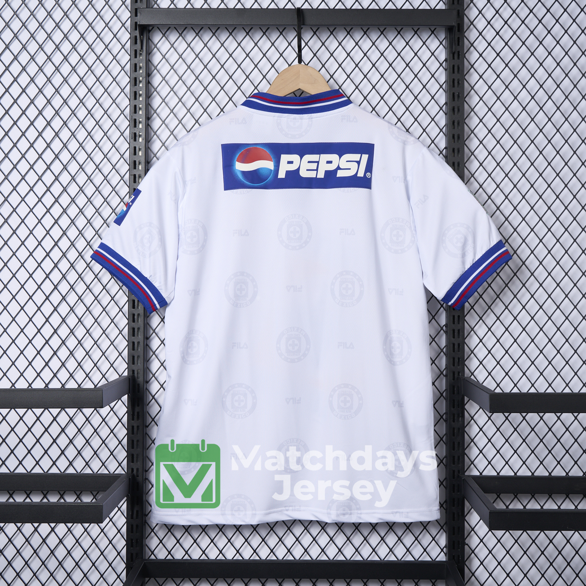 Funinjersey-Retro Cruz Azul 1998-99 Away Jersey - Fans Version