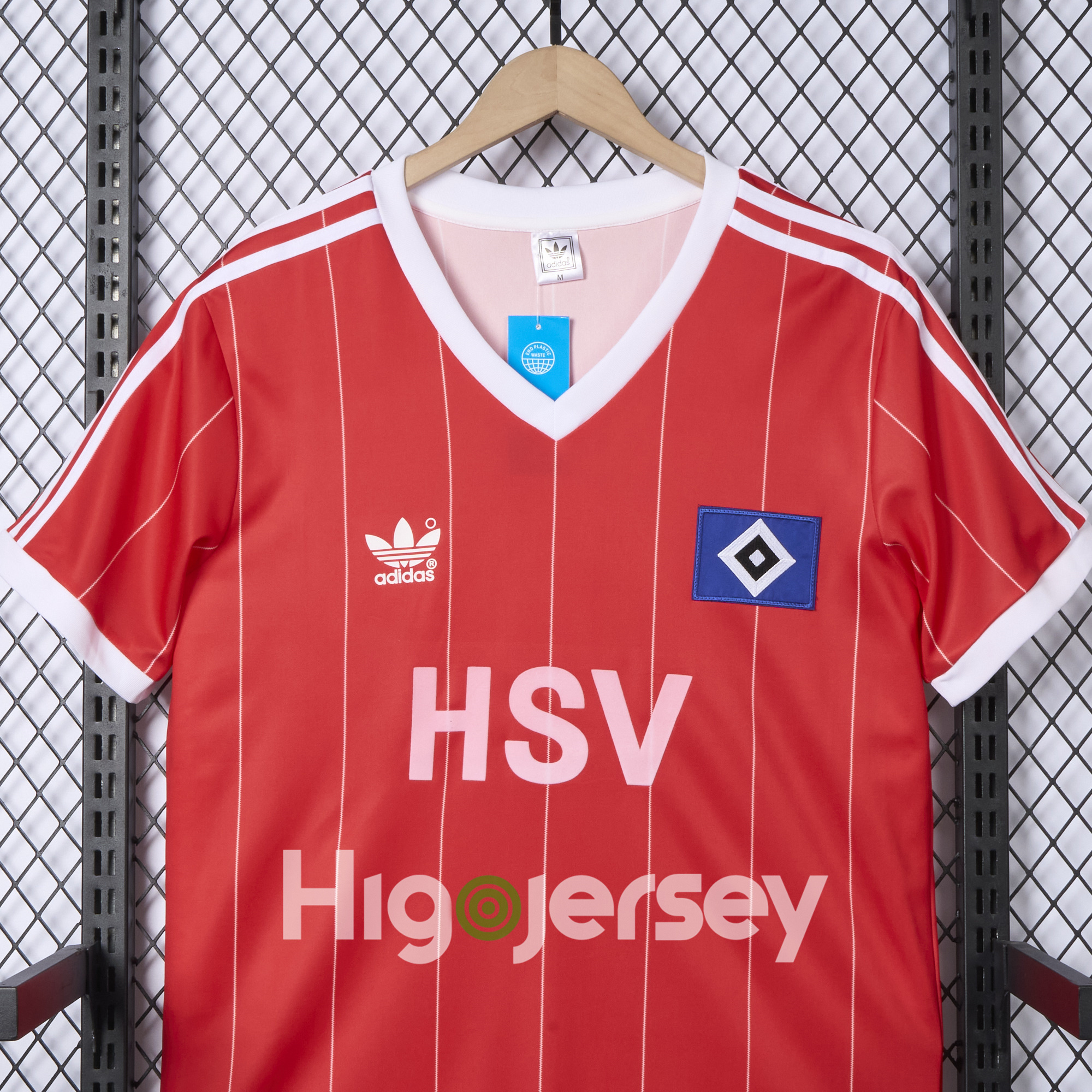 Higojerseys-Retro Hamburger SV 83-84 Away Stadium Jersey