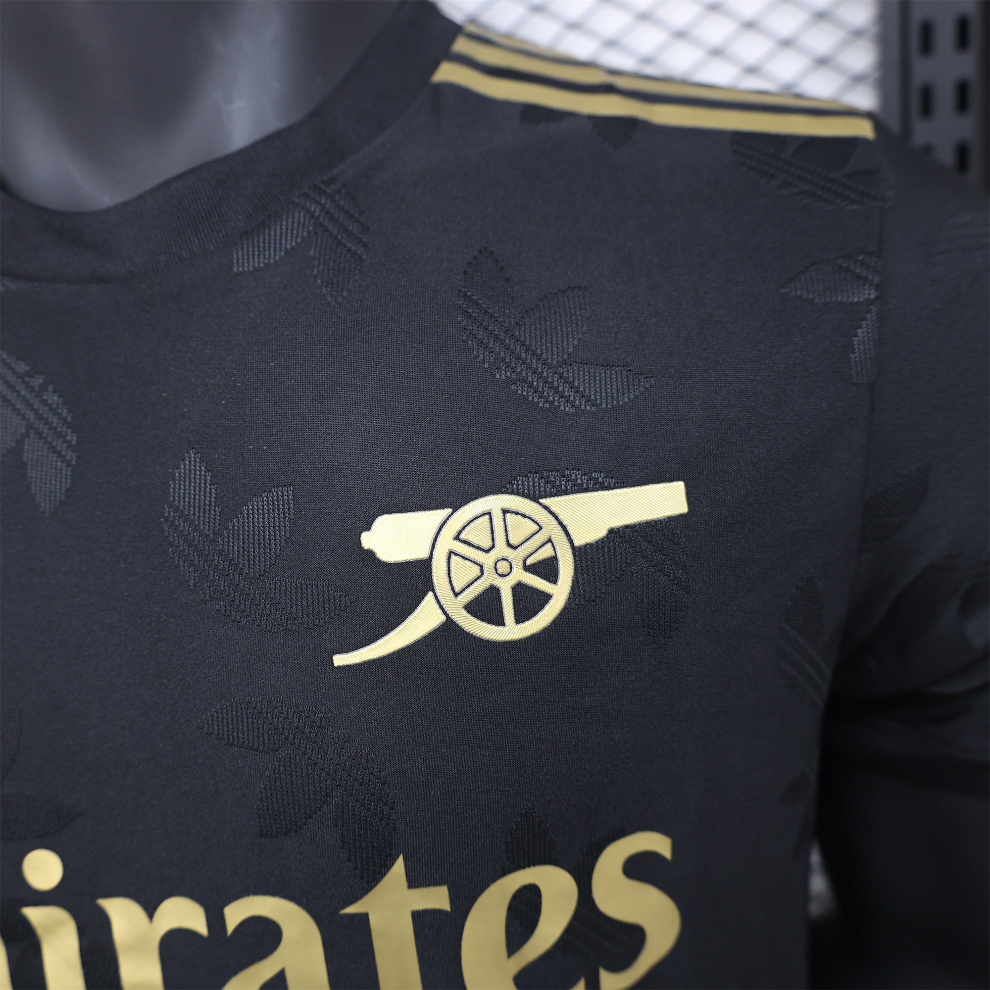 ManixJersey.com | Arsenal 24-25 Black Gold Special Edition Jersey - Player Version -Customize Name, Number and Patch | Worldwide Shipping