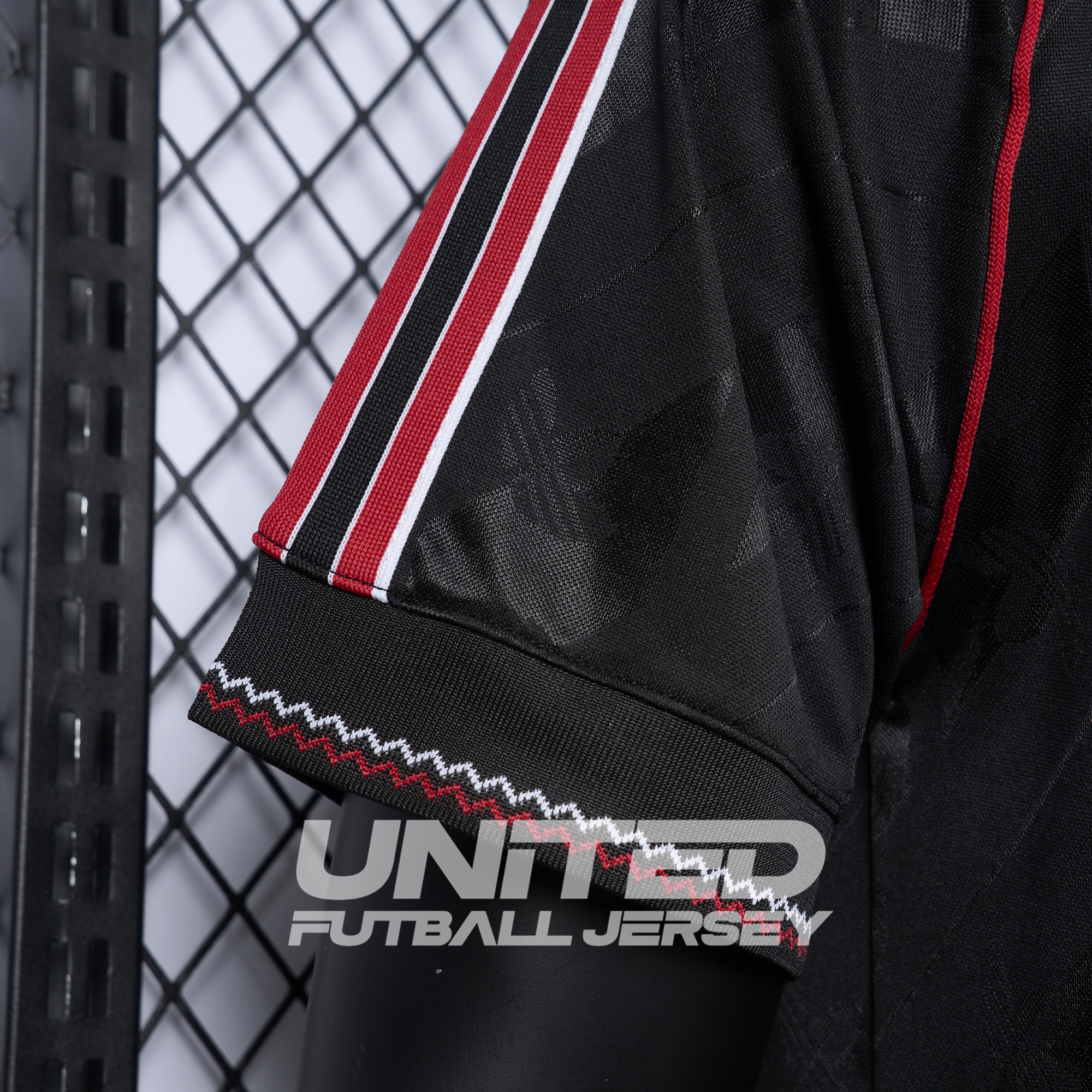 unitedfutballjersey-Manchester United 24-25 Originals LFSTLR Black Jersey - Player Version