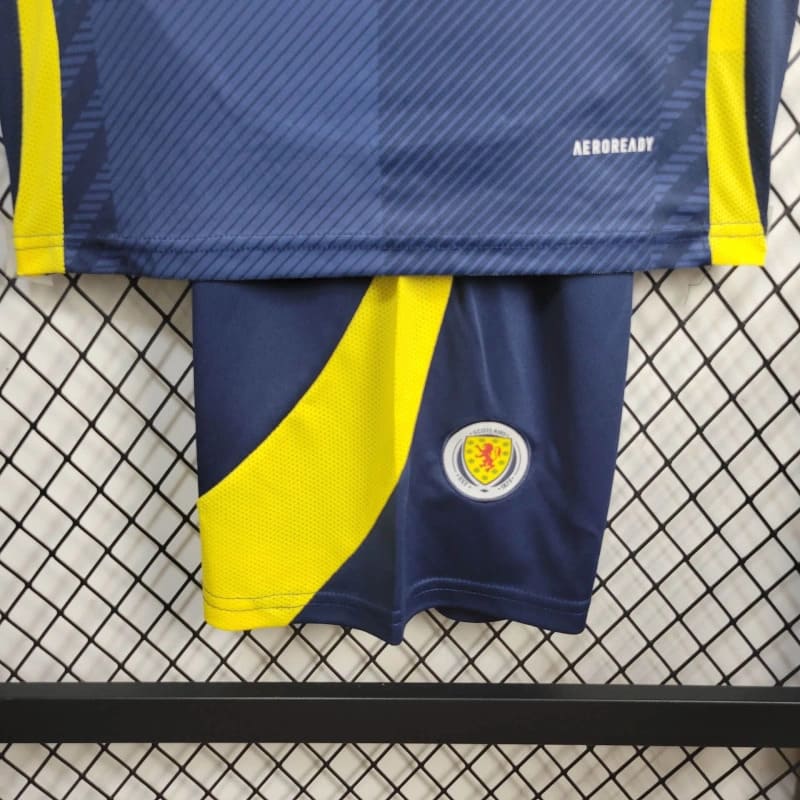 ManixJersey.com | S-c-o.t l.a-n.d 2024 Home Stadium Kids Kit -Customize Name, Number and Patch | Worldwide Shipping