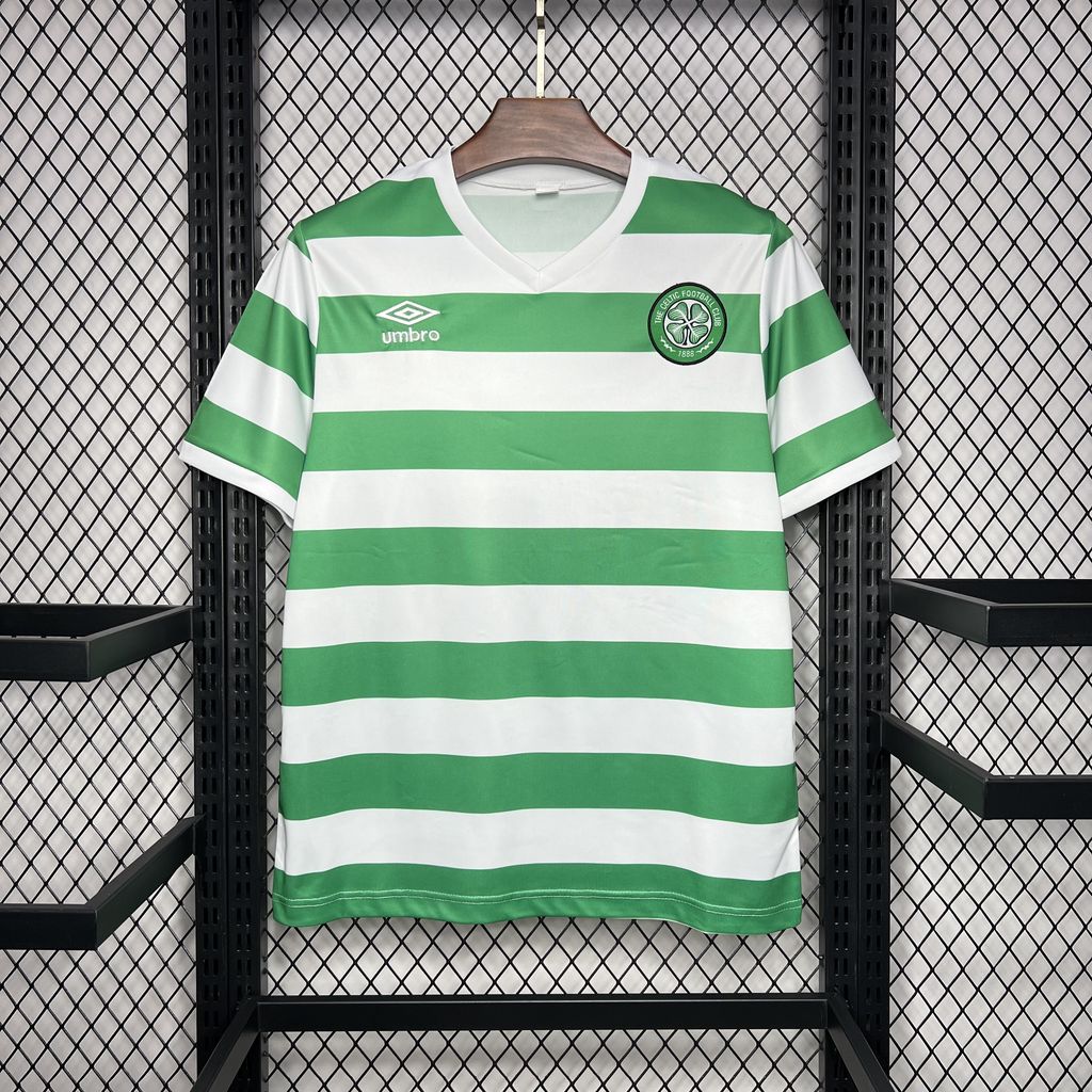 ManixJersey.com | Retro Celtic 1980-81 Home Stadium Jersey -Customize Name, Number and Patch | Worldwide Shipping