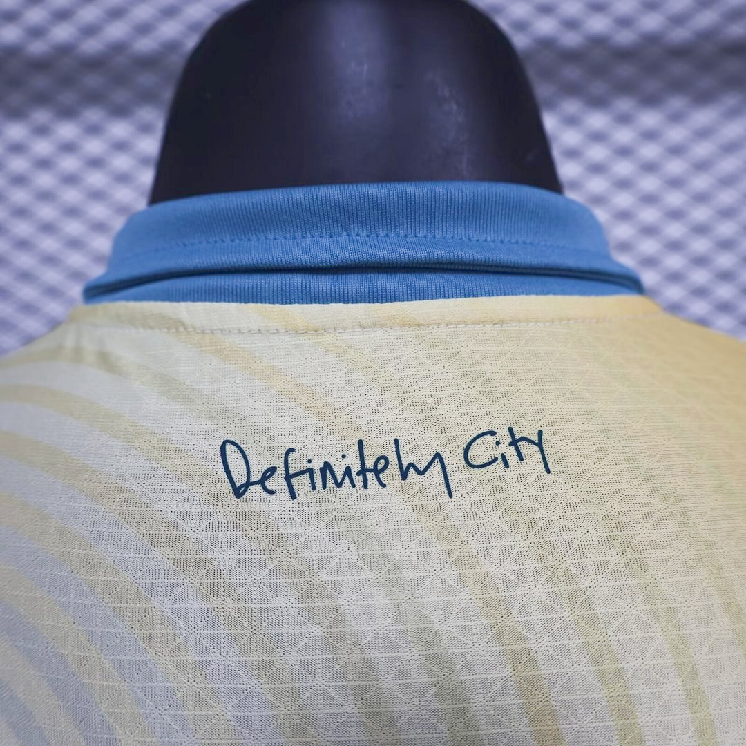 ManixJersey.com | Manchester City 24-25 Fourth Jersey - Player Version -Customize Name, Number and Patch | Worldwide Shipping