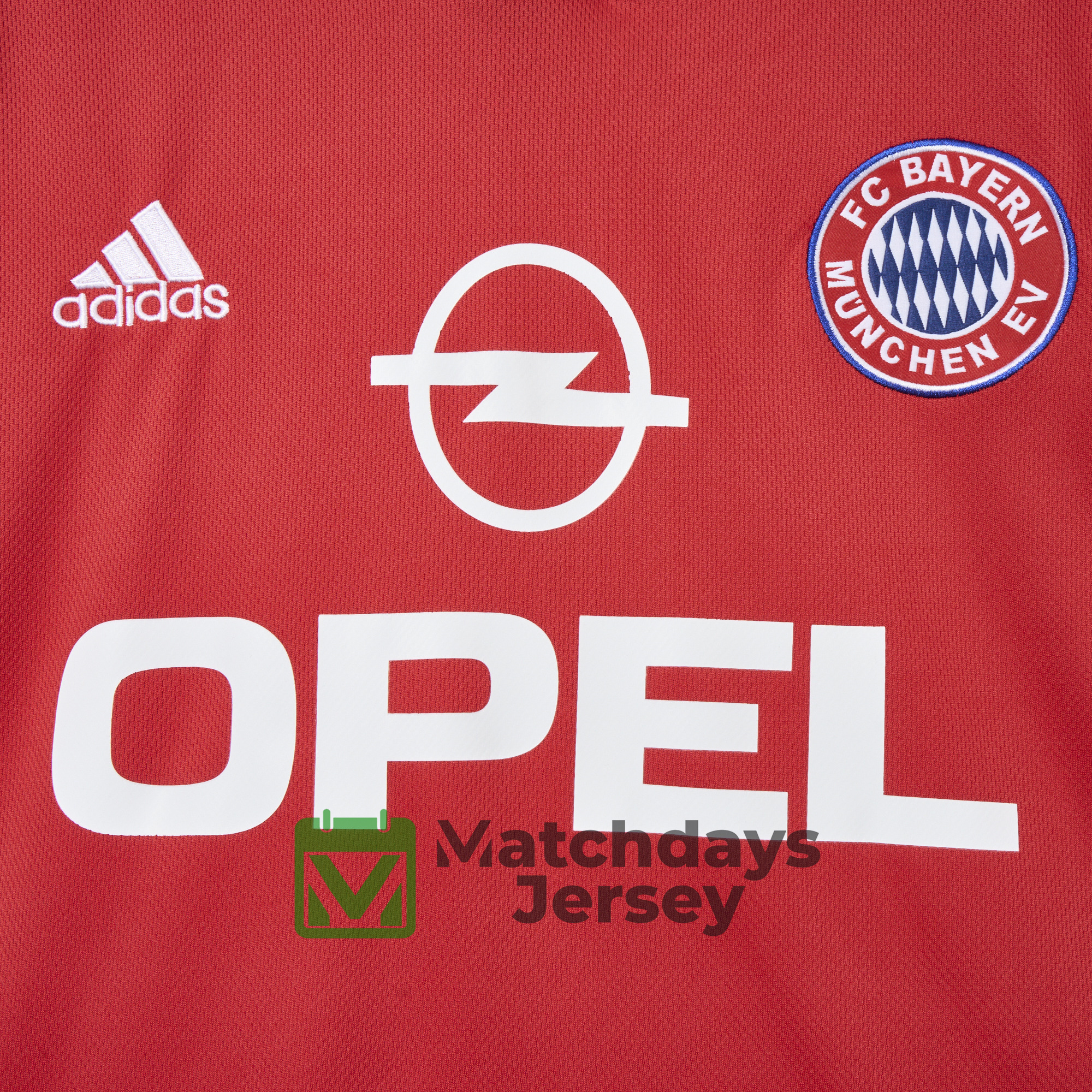 Funinjersey-Retro Bayern Munich 2000-01 Home Long Sleeve Jersey