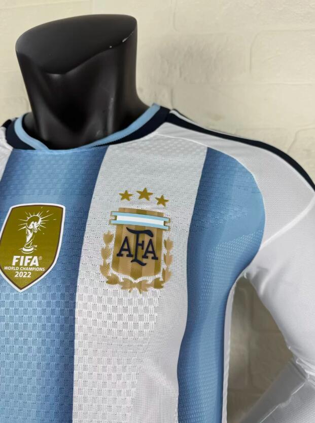 26-27 Argentina Home Long soccer jersey- Player Version: Ajax 24-25 Home Stadium Jersey - Fans Version : Adidas luxuryfootballshirts.com: https://www.luxuryfootballshirts.com/