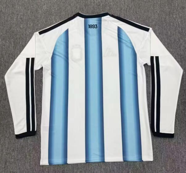 26-27 long sleeves Argentina Home soccer jersey -Fans Version: Ajax 24-25 Home Stadium Jersey - Fans Version : Adidas luxuryfootballshirts.com: https://www.luxuryfootballshirts.com/