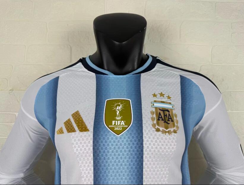 26-27 Argentina Home Long soccer jersey- Player Version: Ajax 24-25 Home Stadium Jersey - Fans Version : Adidas luxuryfootballshirts.com: https://www.luxuryfootballshirts.com/