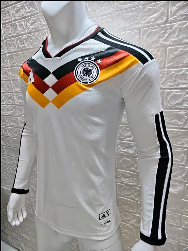 26-27 Germany Home Long soccer jersey- Player Version: Ajax 24-25 Home Stadium Jersey - Fans Version : Adidas luxuryfootballshirts.com: https://www.luxuryfootballshirts.com/