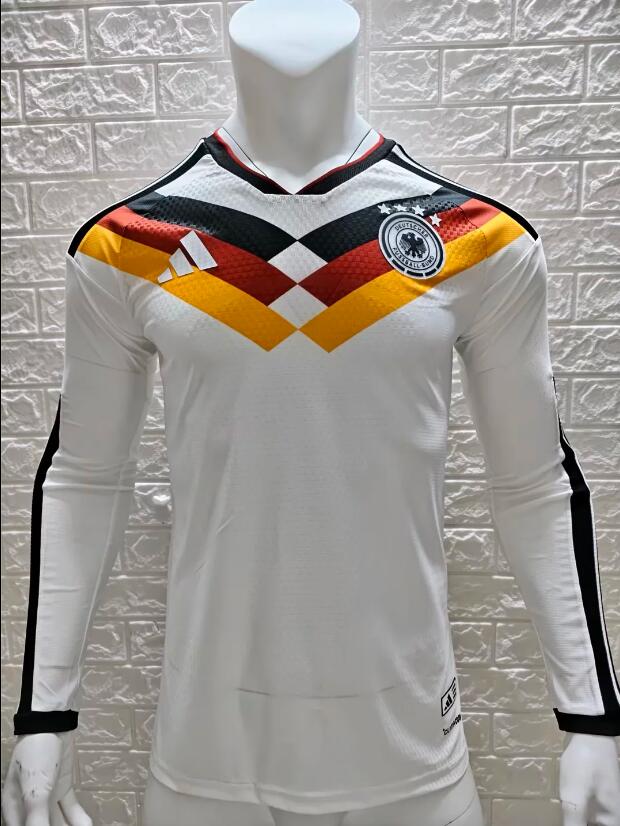 26-27 Germany Home Long soccer jersey- Player Version: Ajax 24-25 Home Stadium Jersey - Fans Version : Adidas luxuryfootballshirts.com: https://www.luxuryfootballshirts.com/