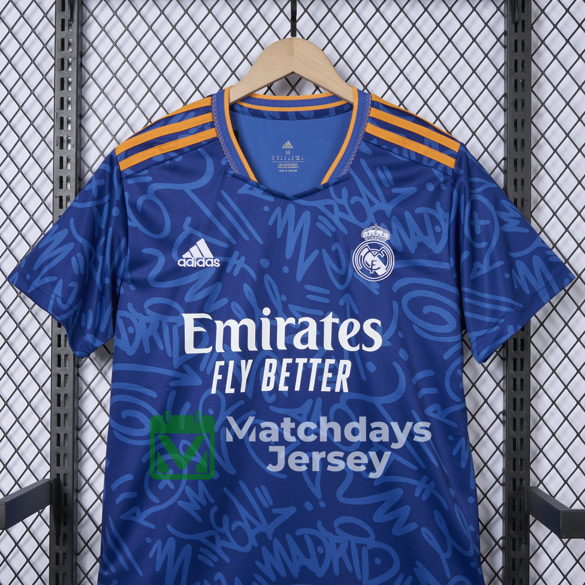 GlobeJersey-Retro Real Madrid 2021-22 Away Jersey