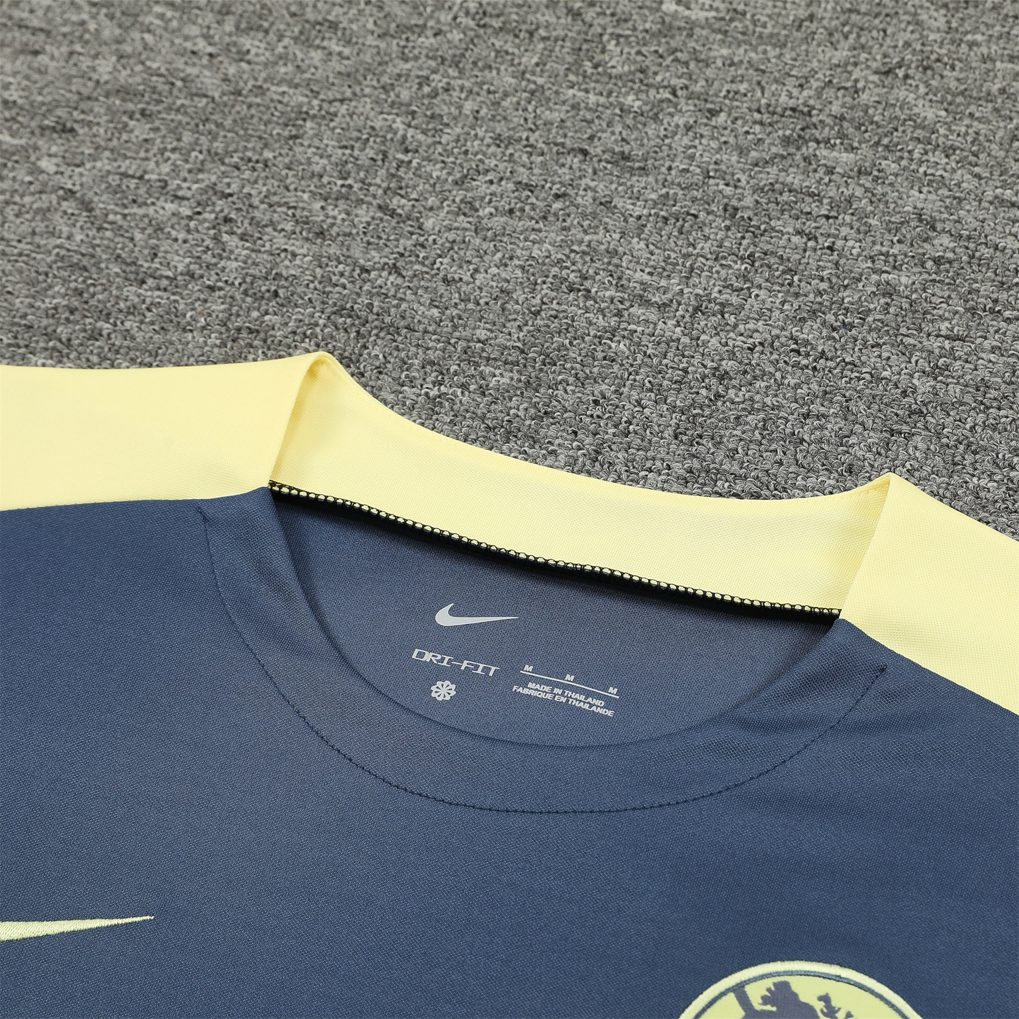ManixJersey.com | Club América 24-25 Short-Sleeve Training Set - Grey Top & Shorts -Customize Name, Number and Patch | Worldwide Shipping