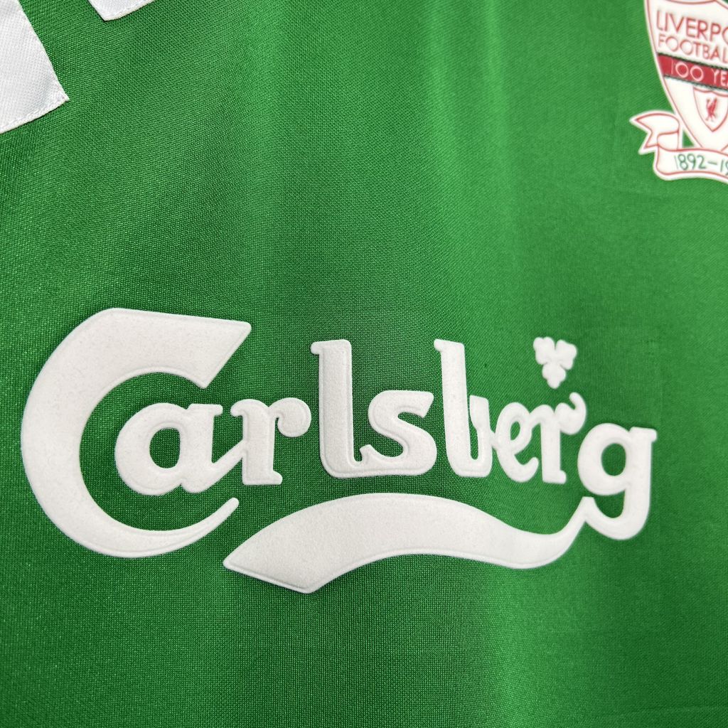 JerseysGala.com | Retro Liver.pool 1992-93 Away Jersey -Customize Name, Number and Patch | Worldwide Shipping