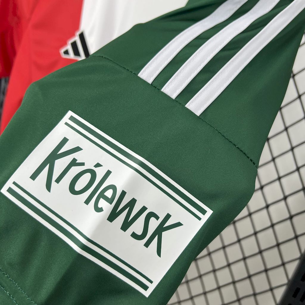 ManixJersey.com | Legia Warsaw 24-25 Away Jersey - Fans Version -Customize Name, Number and Patch | Worldwide Shipping