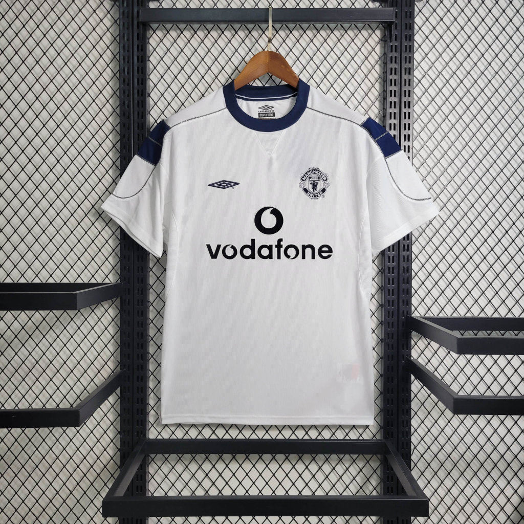 ManixJersey.com | Retro Manchester United 99-00 Away Stadium Jersey -Customize Name, Number and Patch | Worldwide Shipping