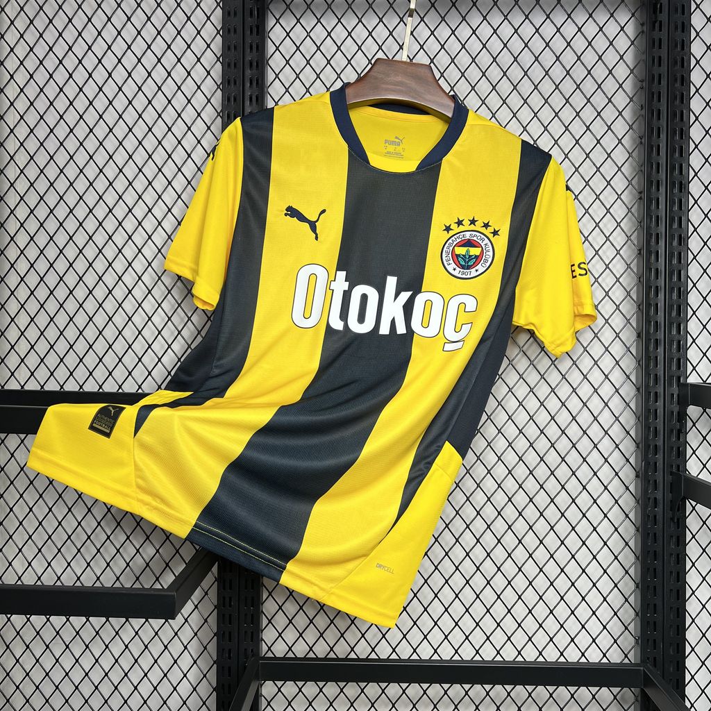 unitedfutballjersey-Fenerbahce 24-25 Home Stadium Jersey - Fans Version