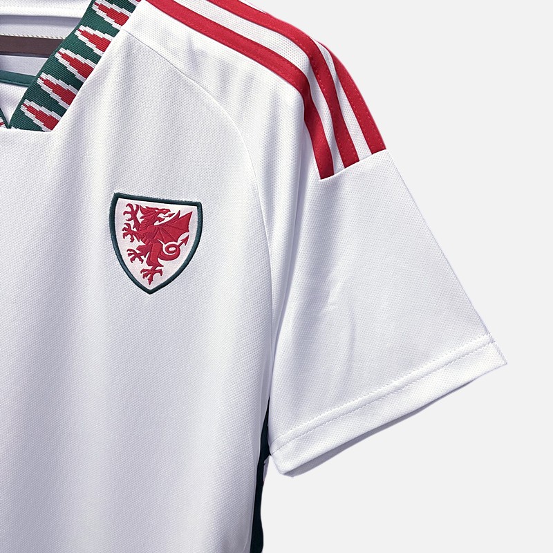 foot-Wales 22-23 Away Stadium Jersey - Fans Version