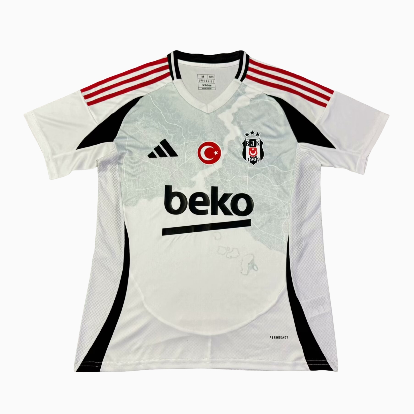 SIUjerseys-Besiktas 24-25 Home Jersey - Fans Version