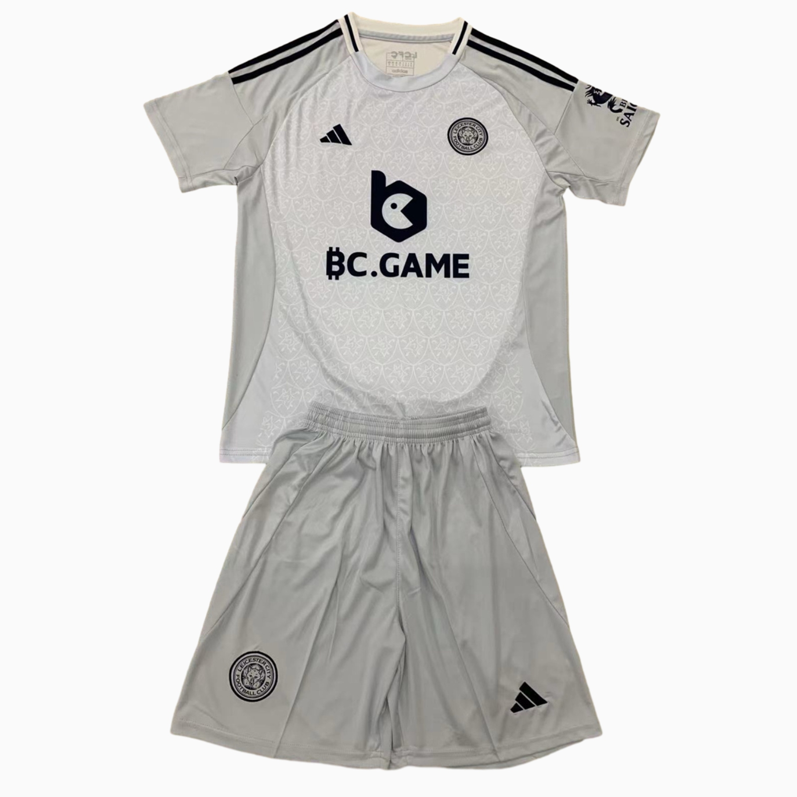 unitedfutballjersey-Leicester City 24-25 Third Men's Adult Jersey Set - Fans Version