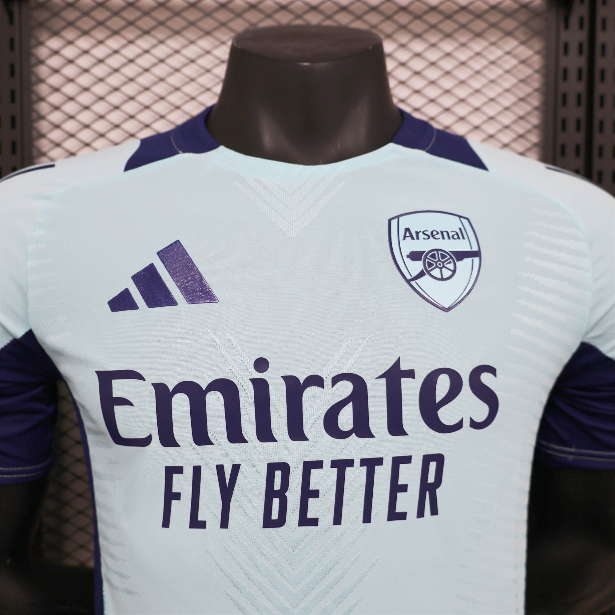 ManixJersey.com | Arsenal 24-25 Pre-Match Training Jersey - Player Version -Customize Name, Number and Patch | Worldwide Shipping