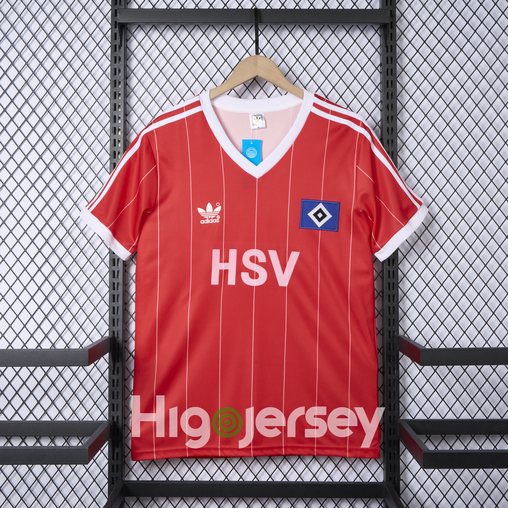 Higojerseys-Retro Hamburger SV 83-84 Away Stadium Jersey