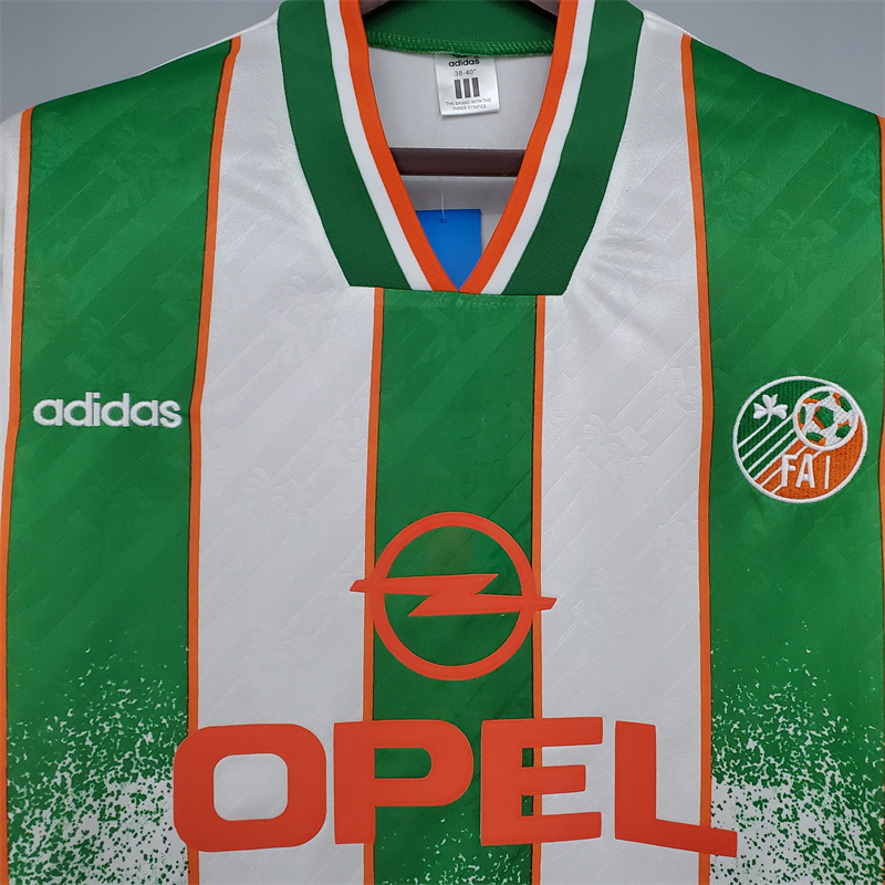 ManixJersey.com | Retro Ireland 1994 Away Jersey -Customize Name, Number and Patch | Worldwide Shipping