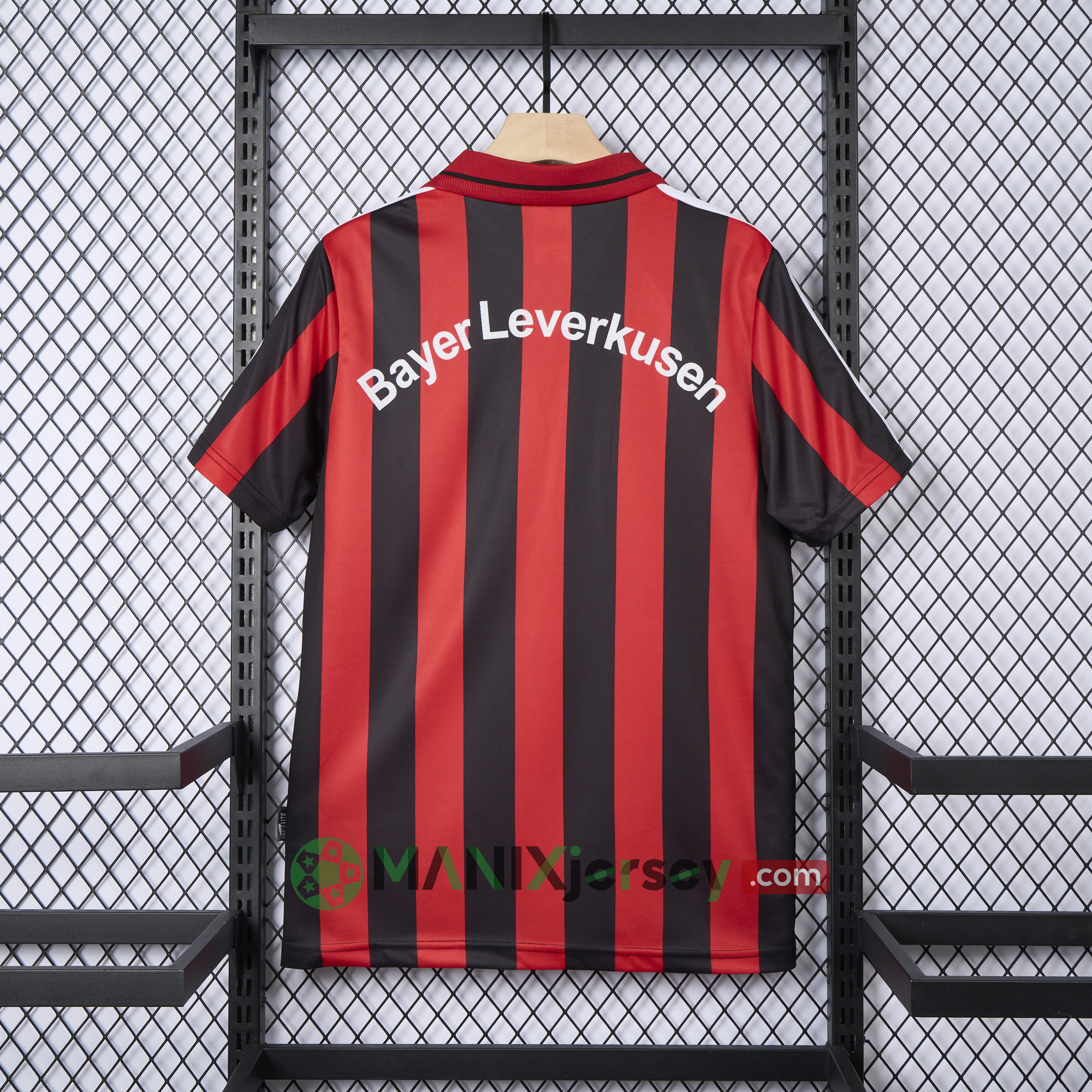 ManixJersey.com | Retro Bayer 04 Leverkusen 2001-02 Home Jersey -Customize Name, Number and Patch | Worldwide Shipping