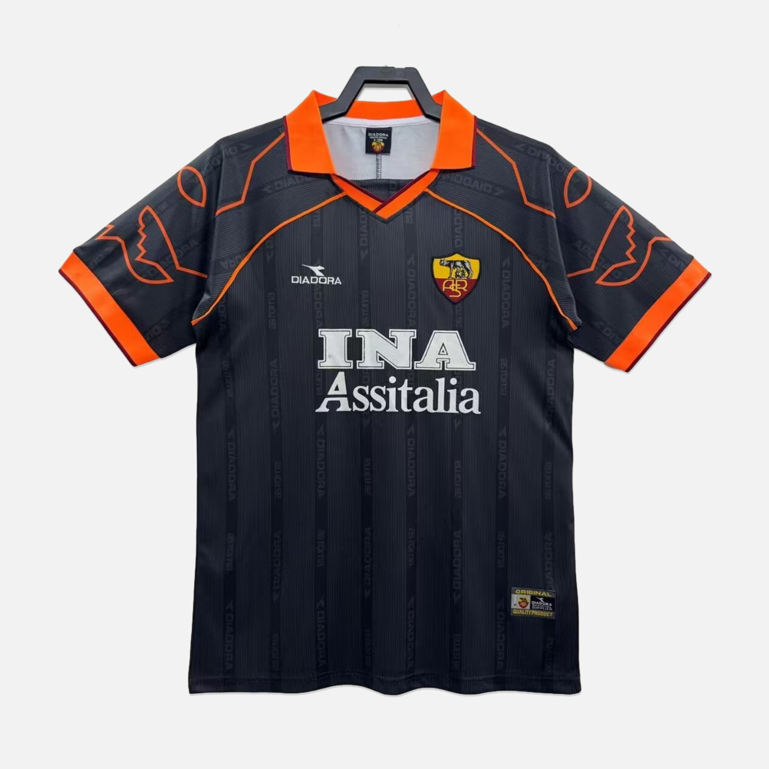 JerseysGala.com | Retro Roma 1999-00 Third Jersey -Customize Name, Number and Patch | Worldwide Shipping