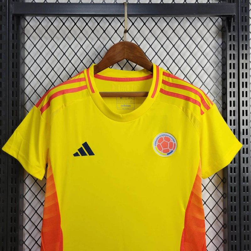 unitedfutballjersey-Women's Colombia 2024 Home Stadium Jersey