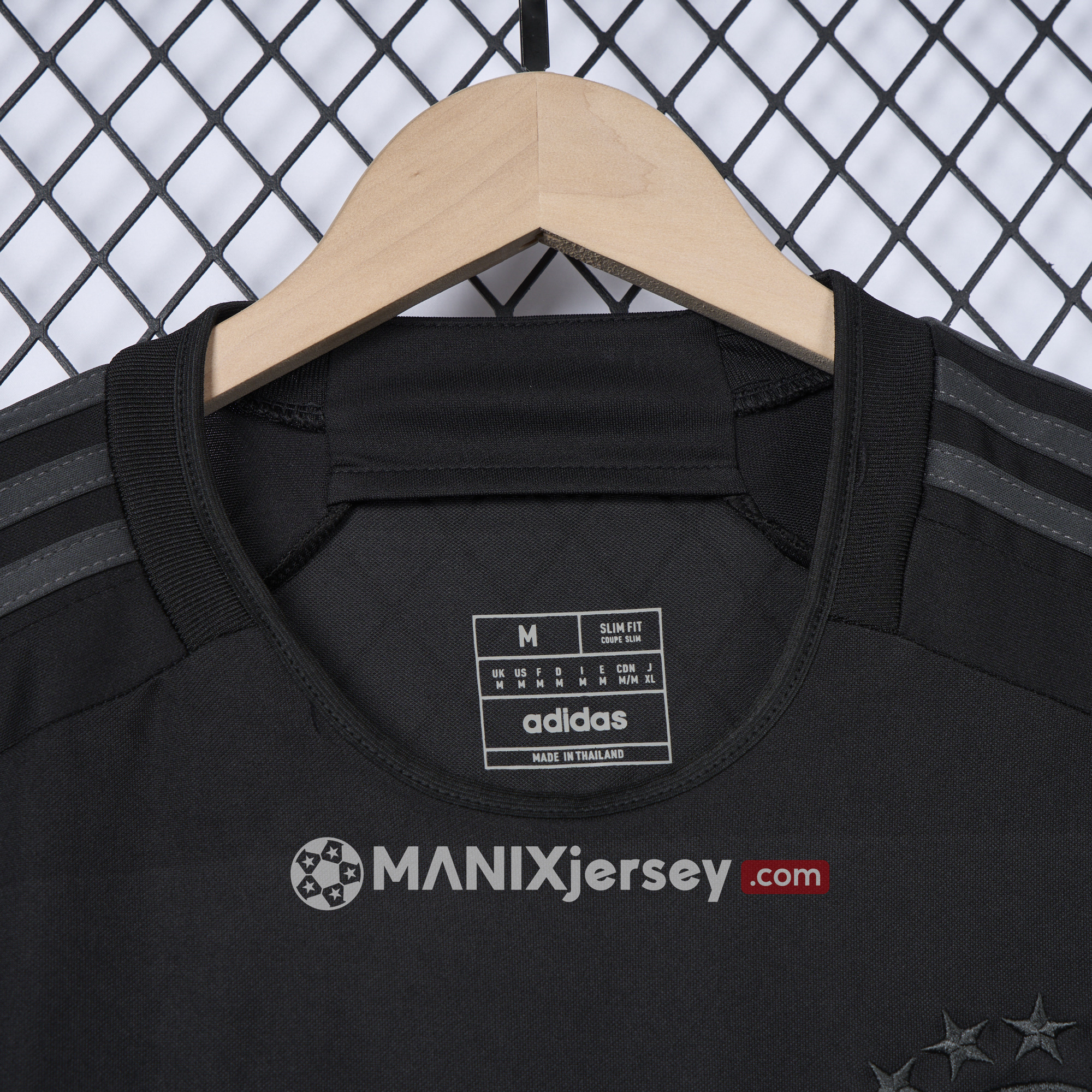 ManixJersey.com | Bayern Munich 24-25 Pure Black Special Edition Jersey - Fans Version -Customize Name, Number and Patch | Worldwide Shipping
