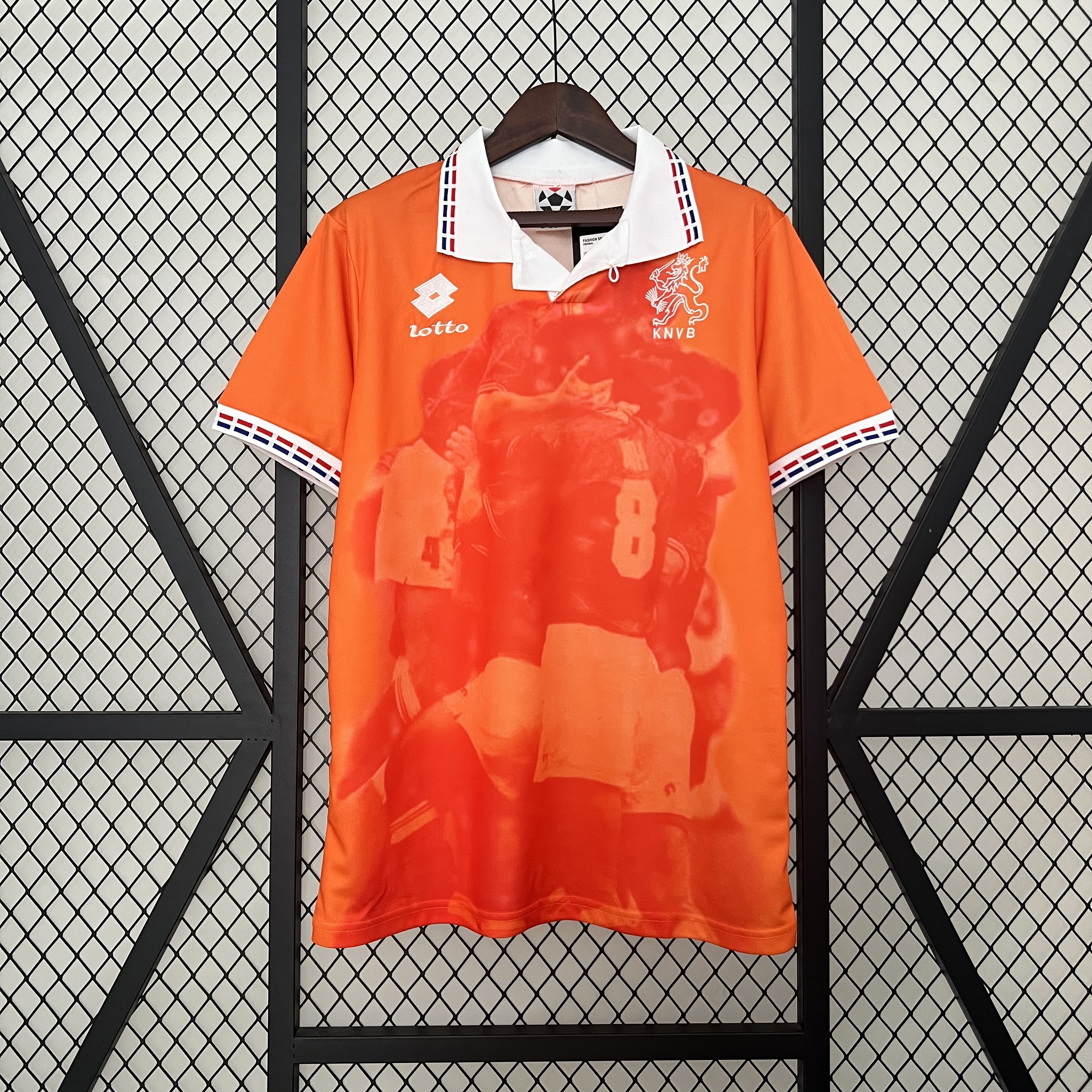 unitedfutballjersey-Retro Netherlands 1996 Home Jersey