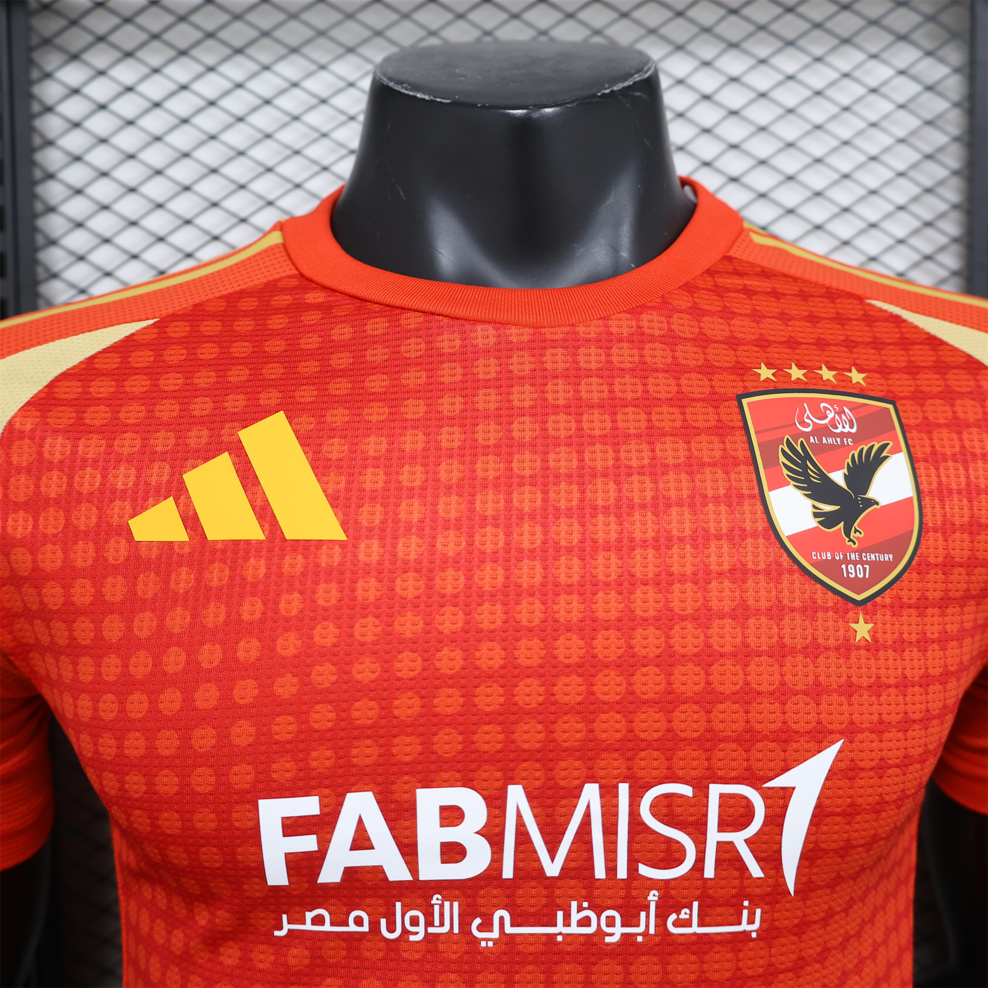 ManixJersey.com | Al Ahly SC 24-25 Home Jersey - Player Version -Customize Name, Number and Patch | Worldwide Shipping