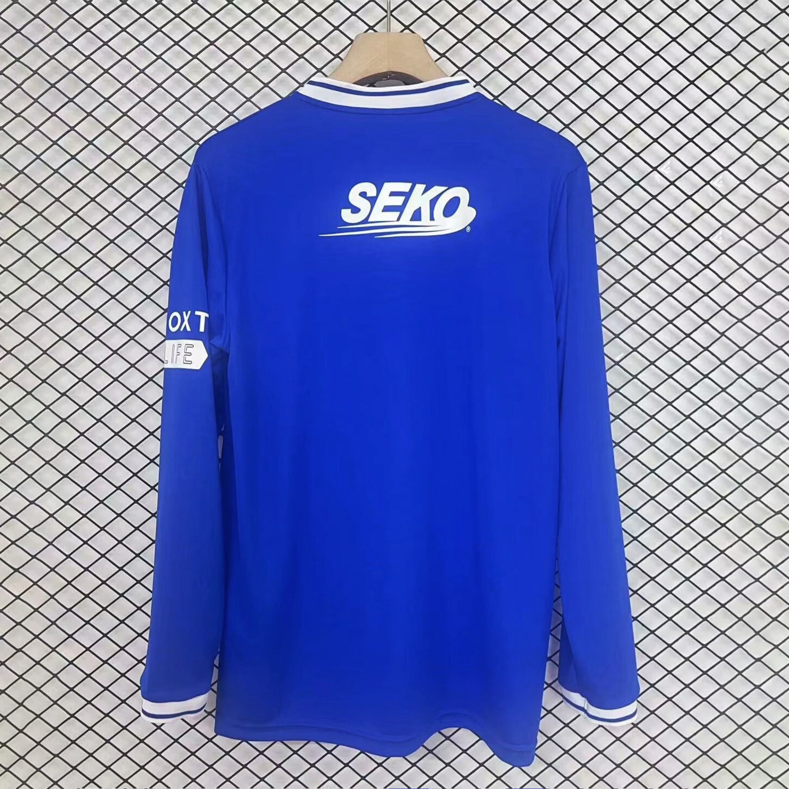 JerseysGala.com | Glasgow Rangers 24-25 125-Years Heritage Long Sleeves Jersey - Fans Version -Customize Name, Number and Patch | Worldwide Shipping