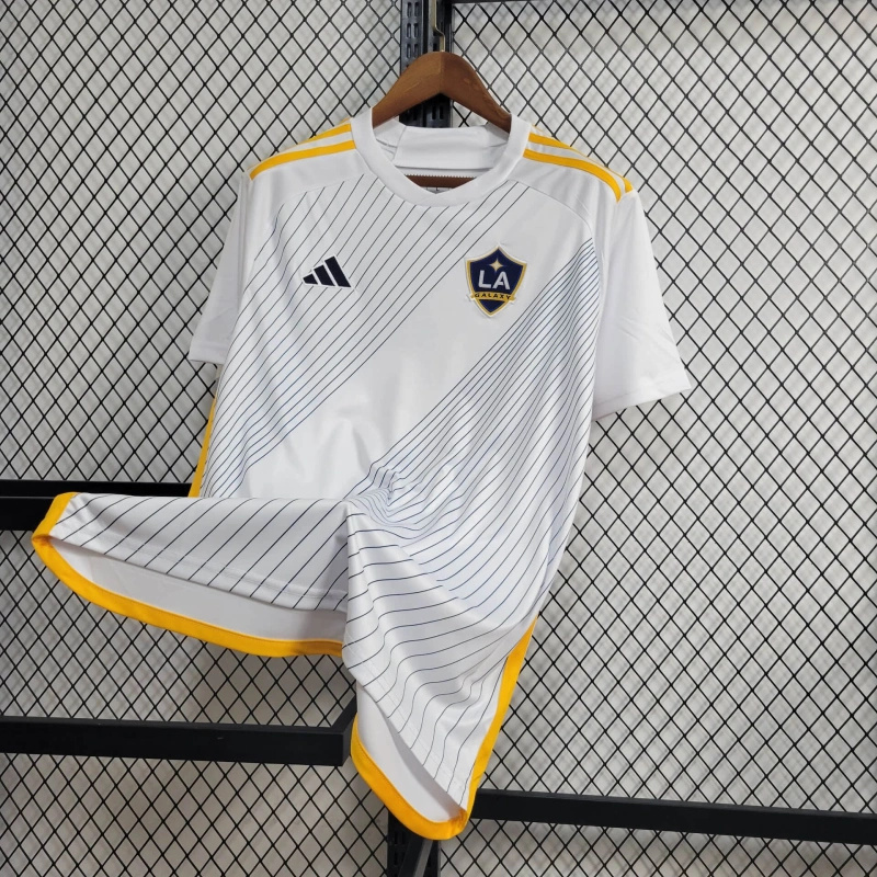 ManixJersey.com | LA Galaxy 2024 Home Stadium Jersey - Fans Version -Customize Name, Number and Patch | Worldwide Shipping