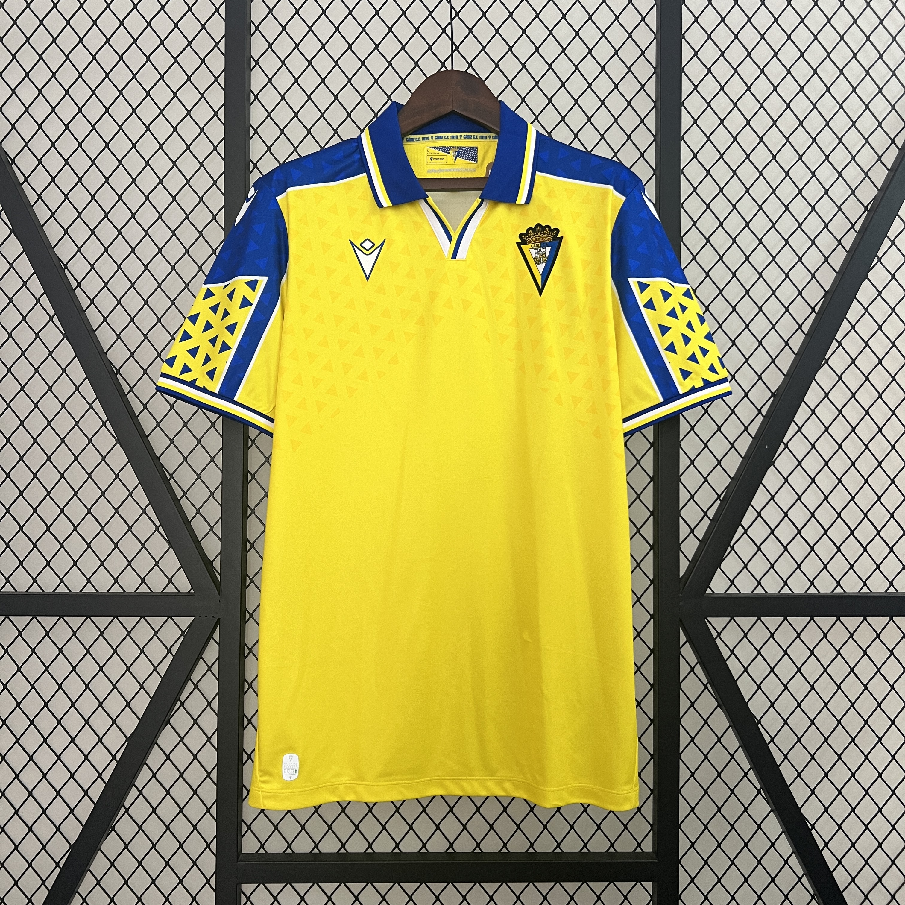ManixJersey.com | Cádiz Cadiz 24-25 Home Stadium Jersey - Fans Version -Customize Name, Number and Patch | Worldwide Shipping