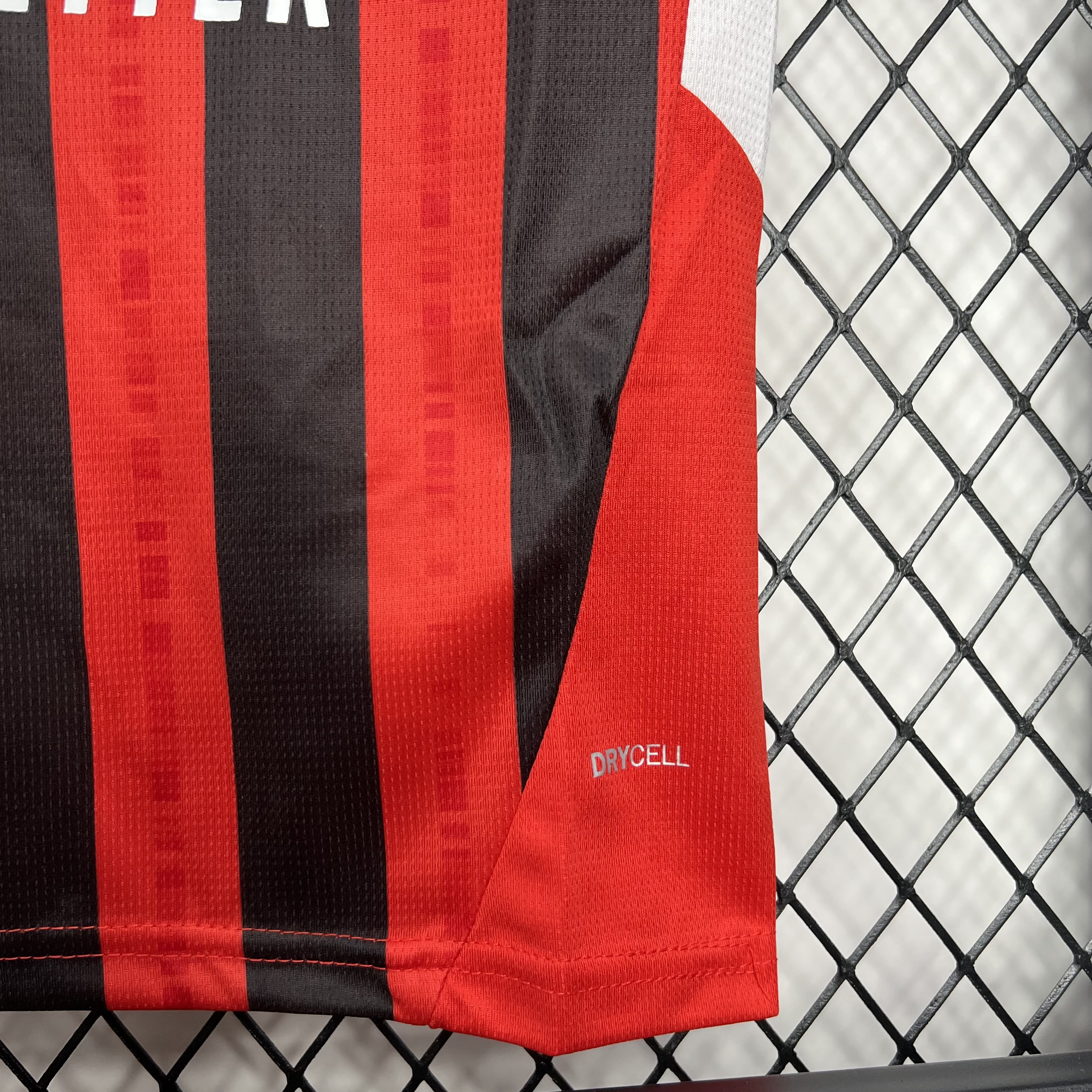 ManixJersey.com | AC Milan 24-25 Home Stadium Kids Kit -Customize Name, Number and Patch | Worldwide Shipping