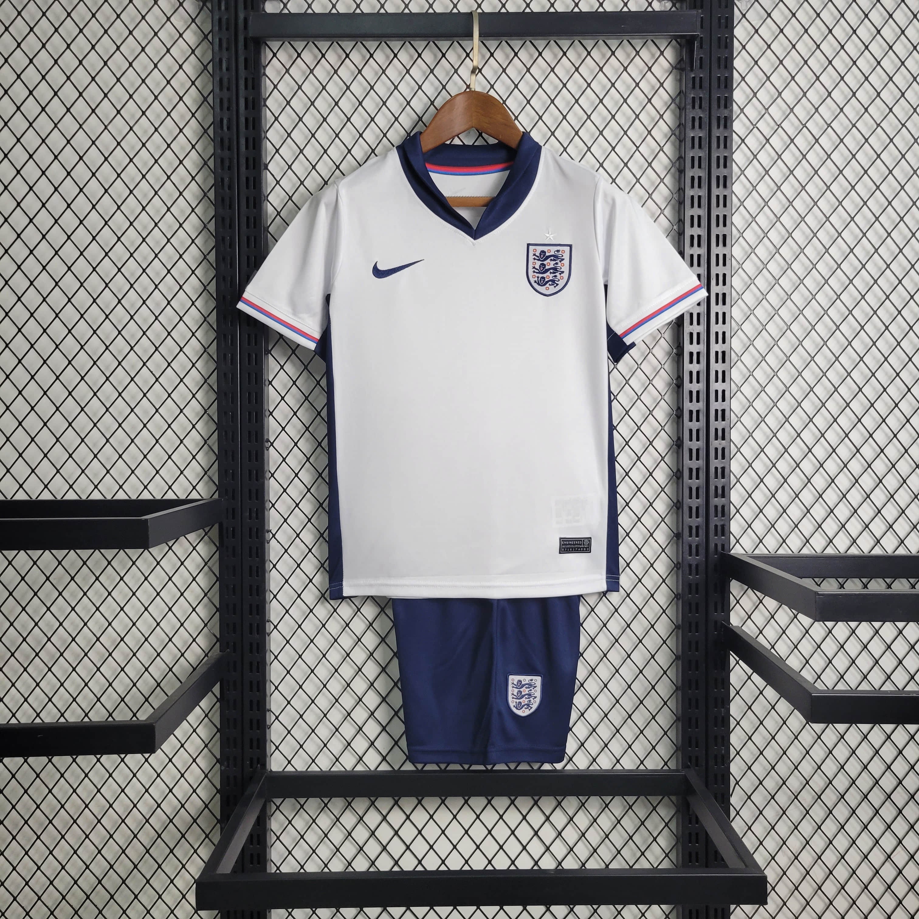 SIUjerseys-England 2024 Home Stadium Kids Kit