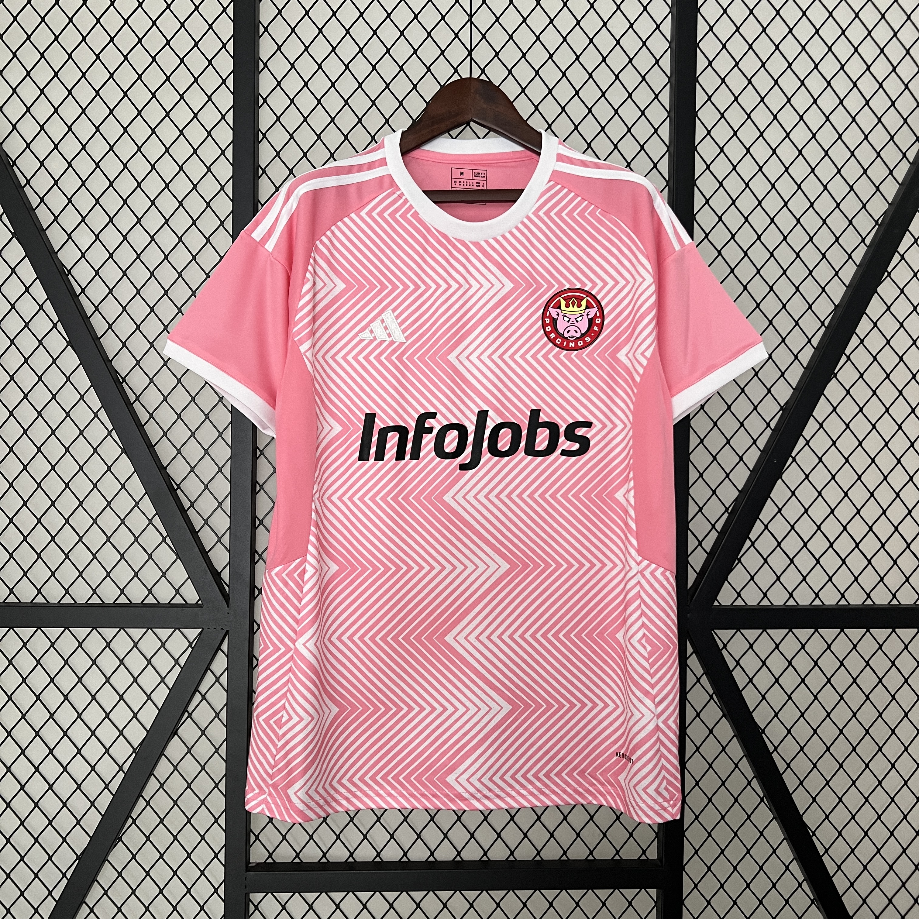 JerseysGala.com | Porcinos FC 2024 Home Stadium Jersey - Fans Version -Customize Name, Number and Patch | Worldwide Shipping