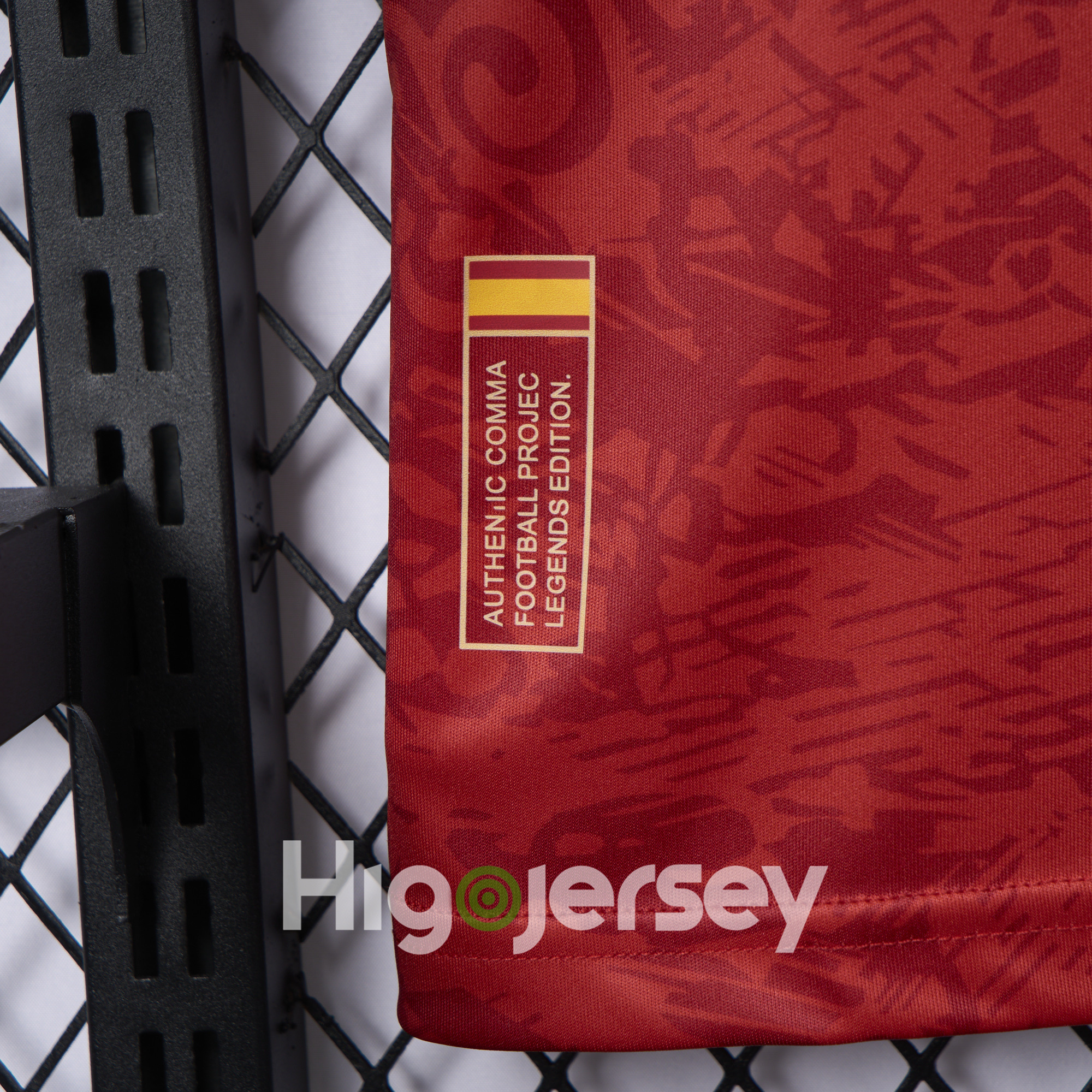Higojerseys-Spain 2024-25 COMMA Red Special Edition Jersey - Fans Version