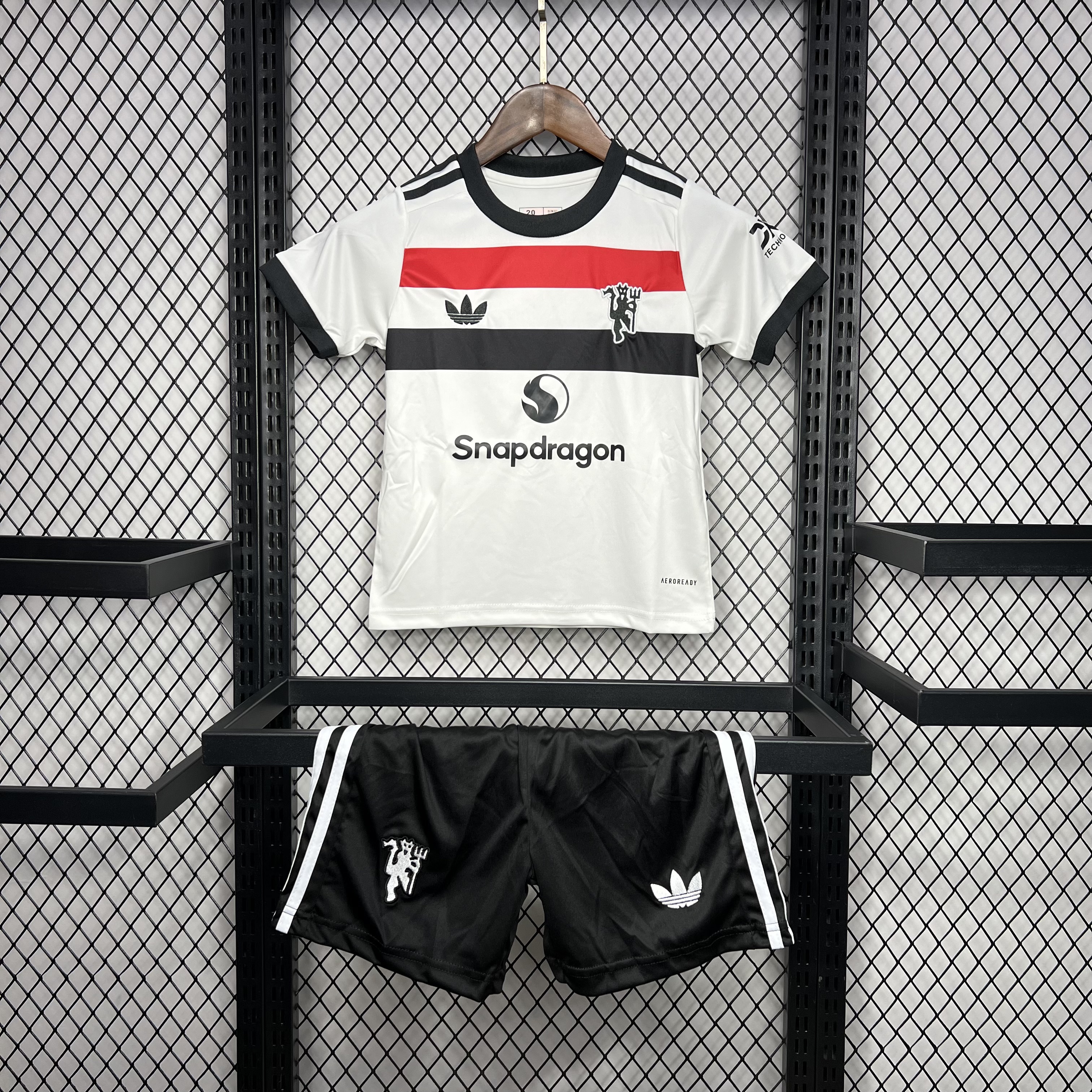 JerseysGala.com | Manchester United 24-25 Third Kids Kit -Customize Name, Number and Patch | Worldwide Shipping