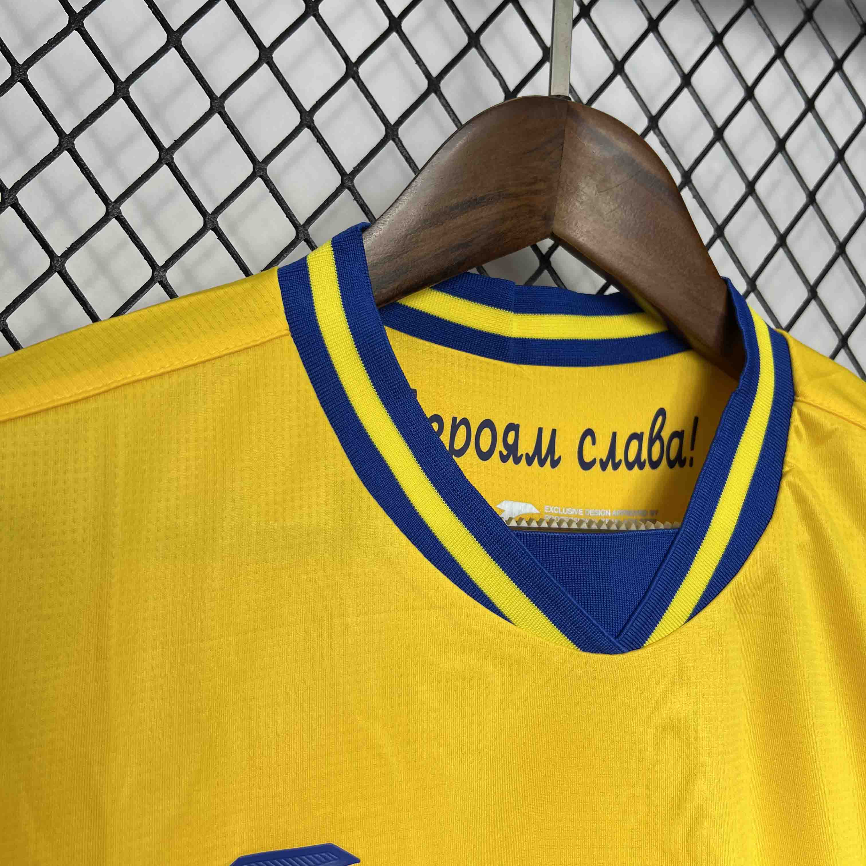 SIUjerseys-Ukraine 2024 Home Stadium Jersey - Fans Version