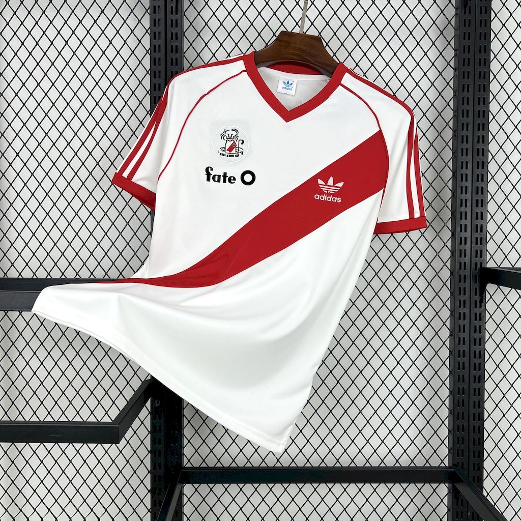 unitedfutballjersey-Retro River Plate 1986-87 Home Jersey