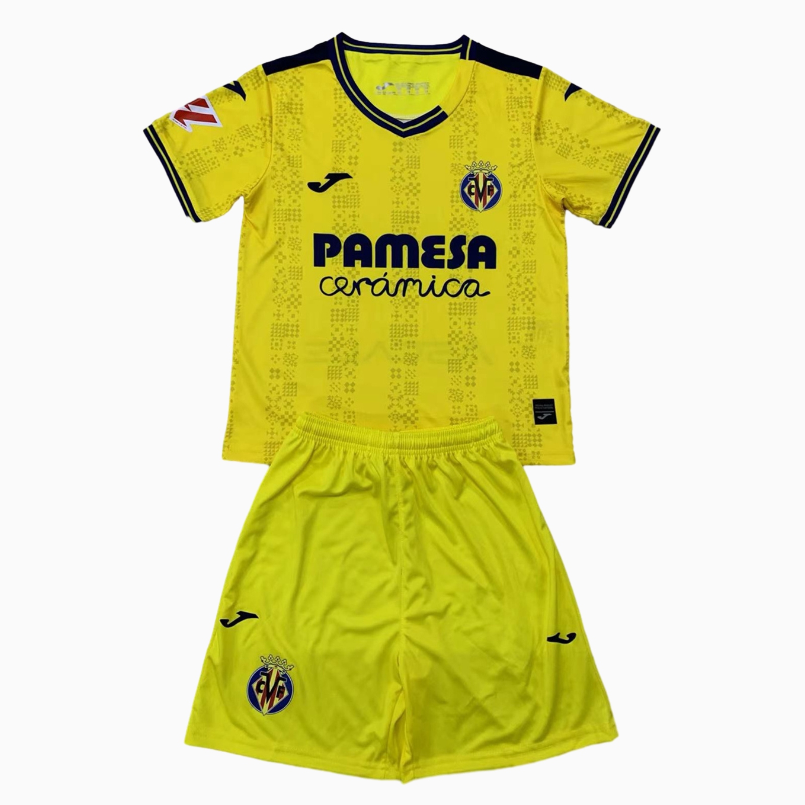 SIUjerseys-Villarreal 24-25 Home Men's Adult Jersey Set - Fans Version