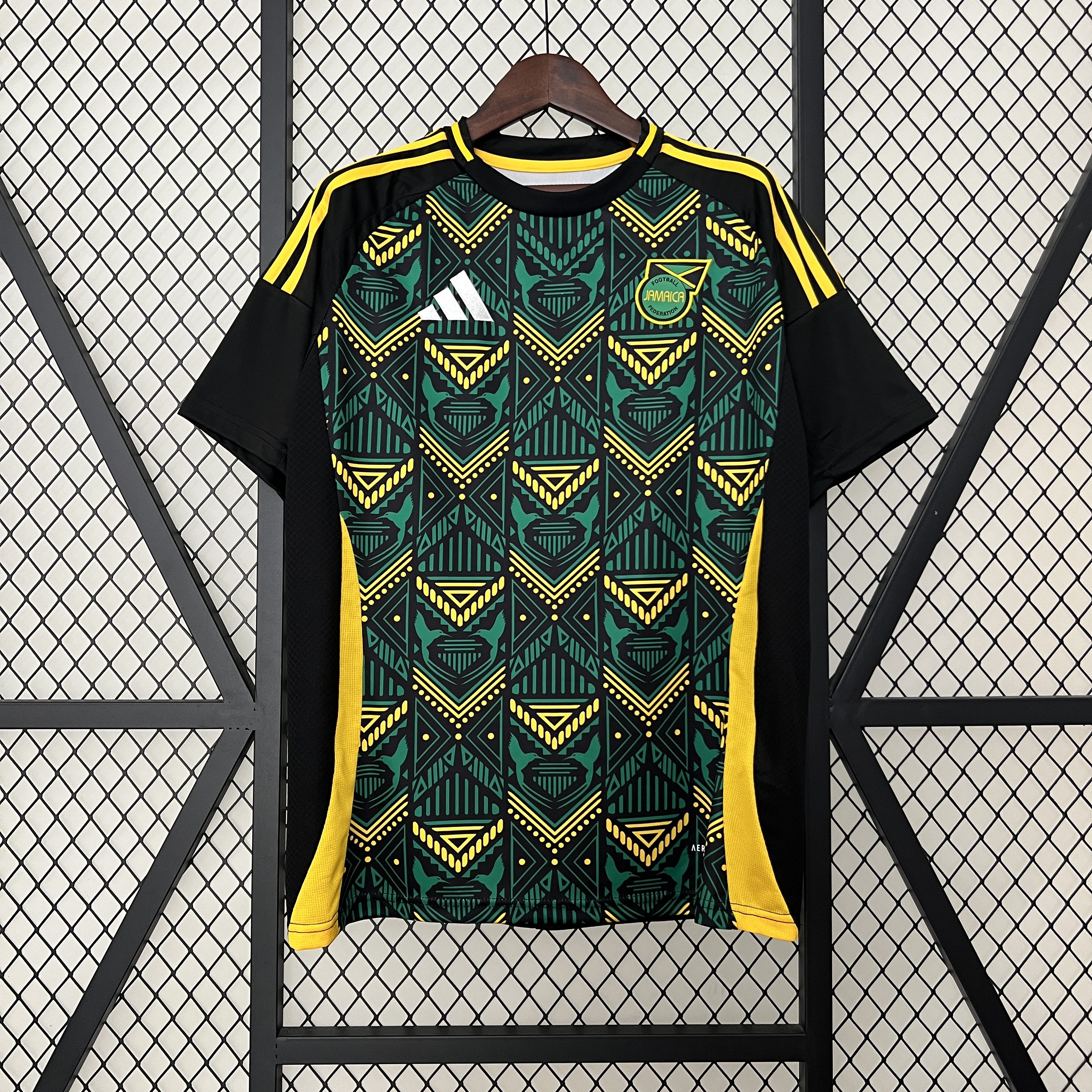ManixJersey.com | Jamaica 24-25 Away Jersey - Fans Version -Customize Name, Number and Patch | Worldwide Shipping