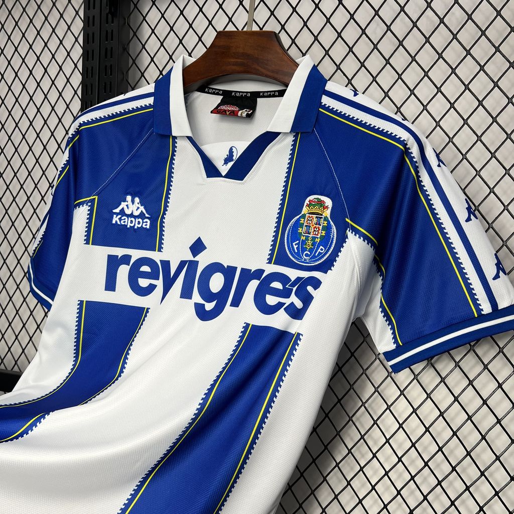 unitedfutballjersey-Retro Porto 1997-99 Home Stadium Jersey