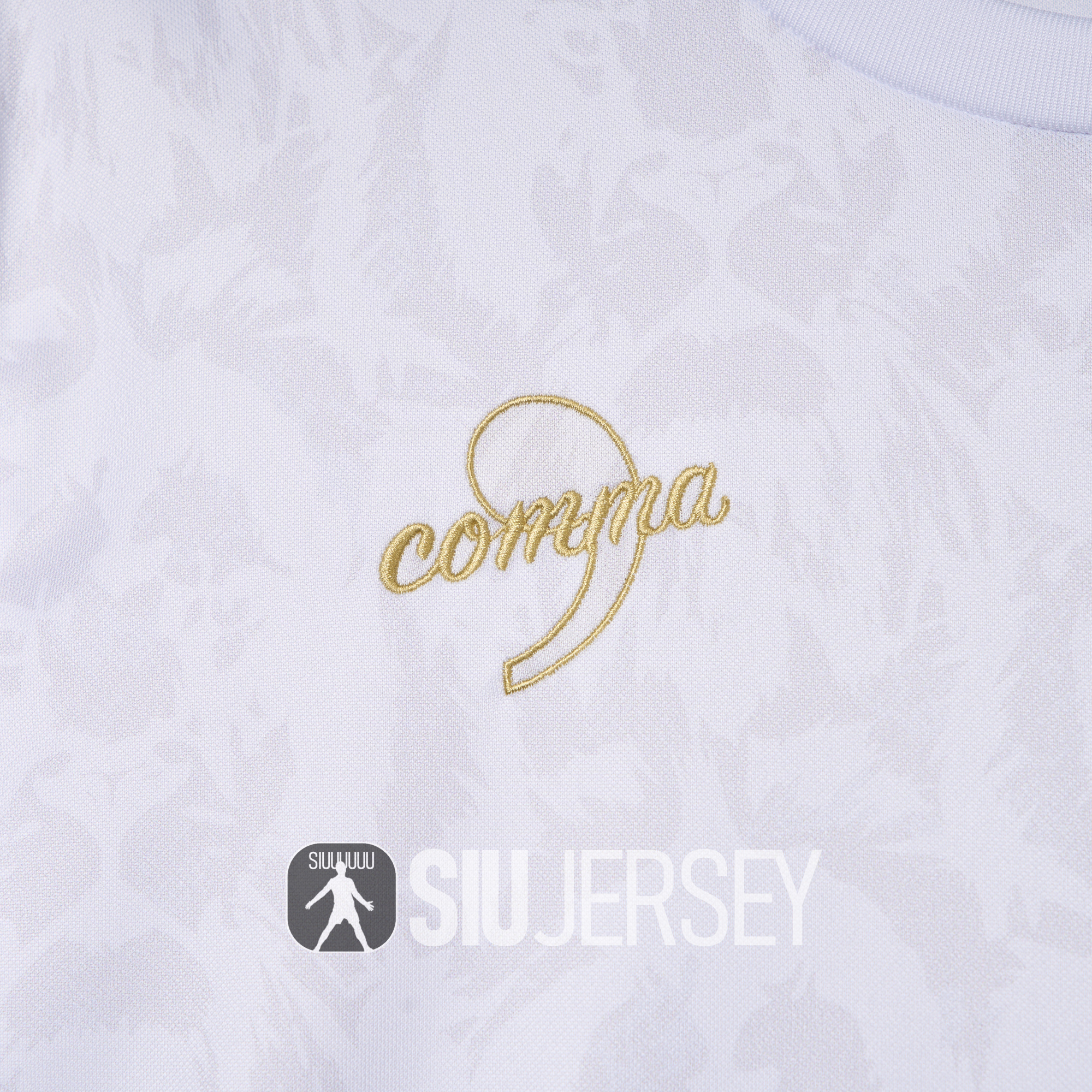 SIUjerseys-England 2024-25 COMMA White Special Edition Jersey - Fans Version