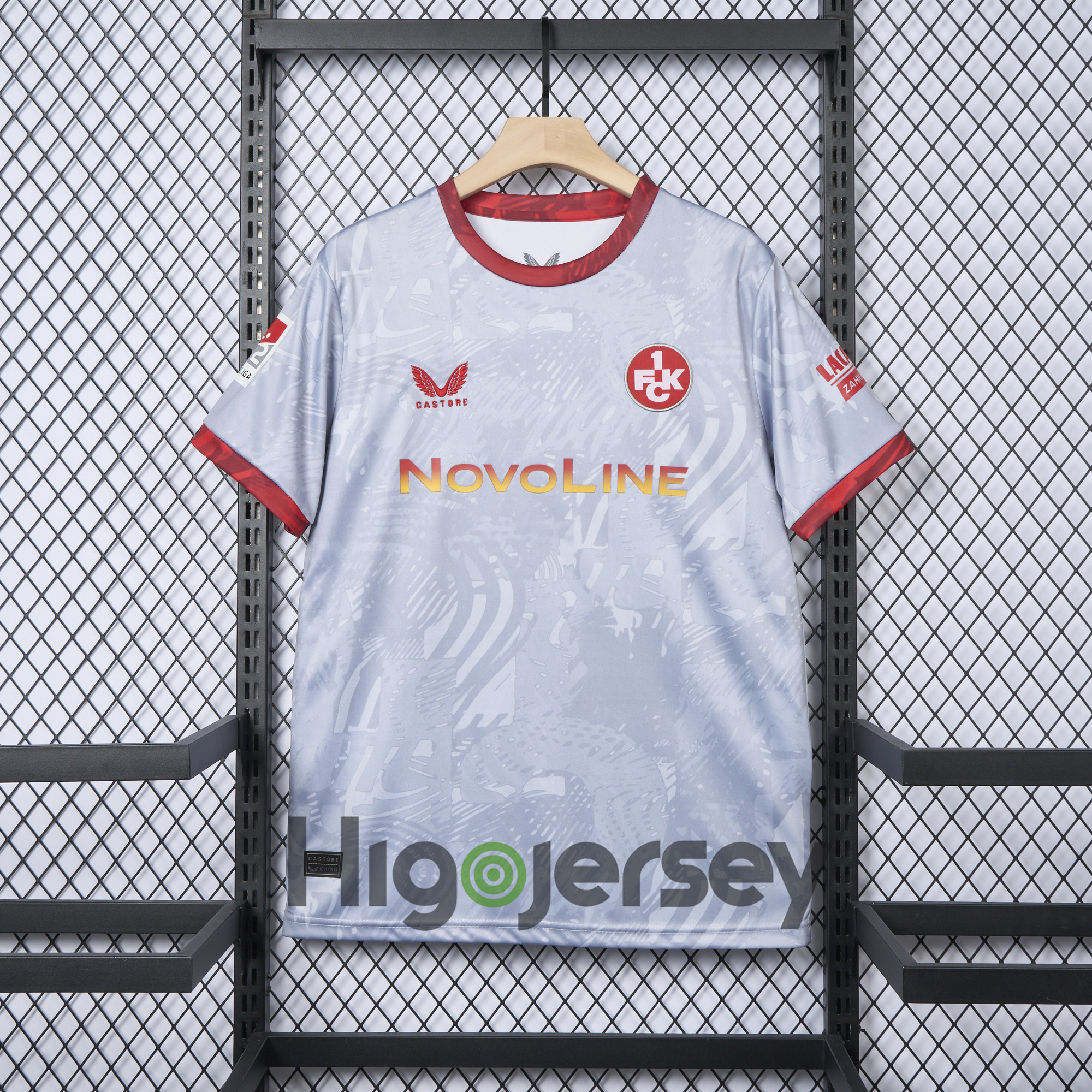 Higojerseys-Kaiserslautern 24-25 Away Jersey - Fans Version