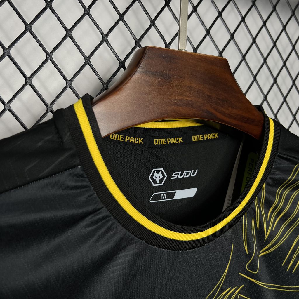 JerseysGala.com | Wolverhampton Wanderers Wolves 24-25 Away Jersey - Fans Version -Customize Name, Number and Patch | Worldwide Shipping
